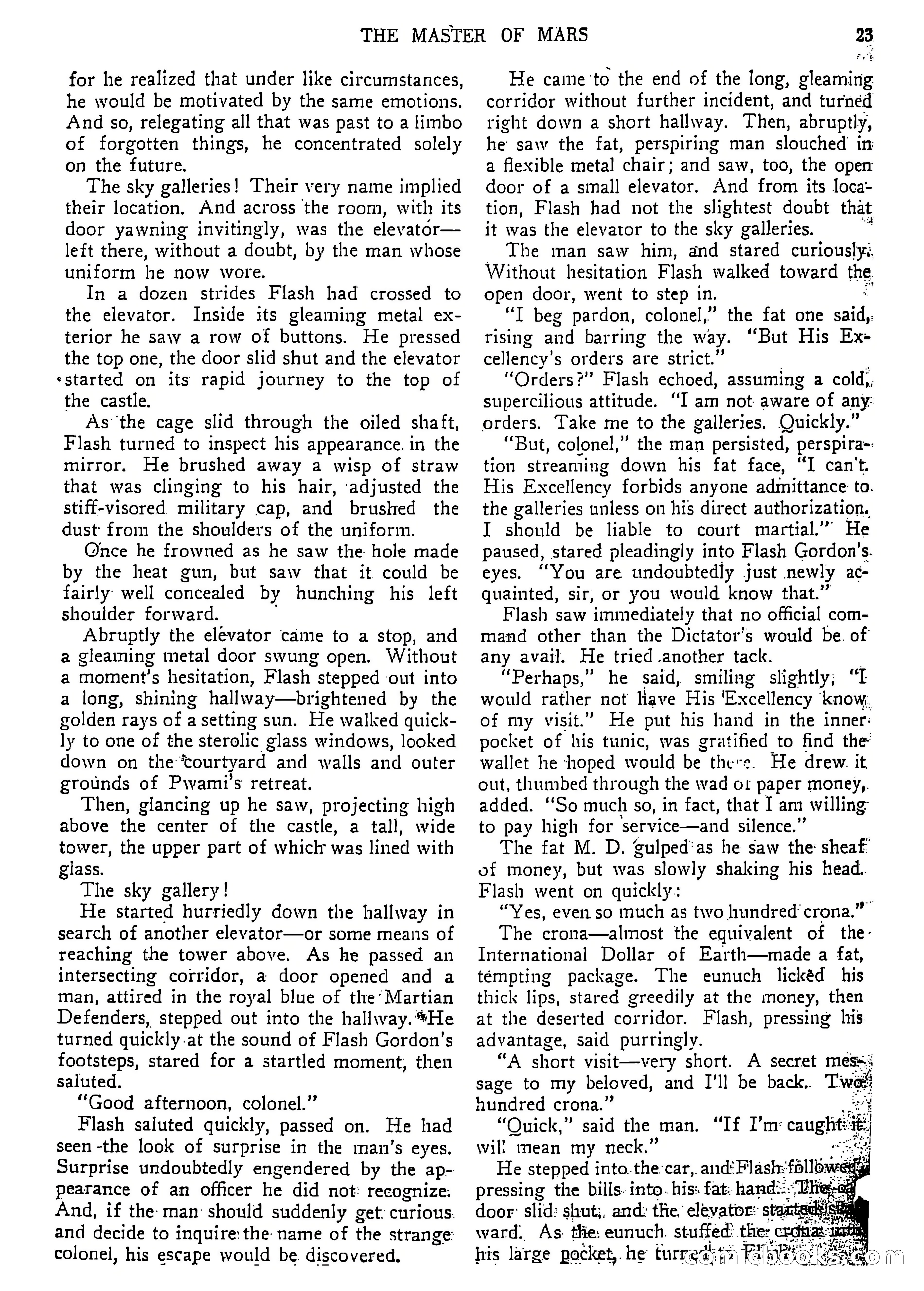 Flash Gordon Strange Adventure Magazine — page 26 of 100