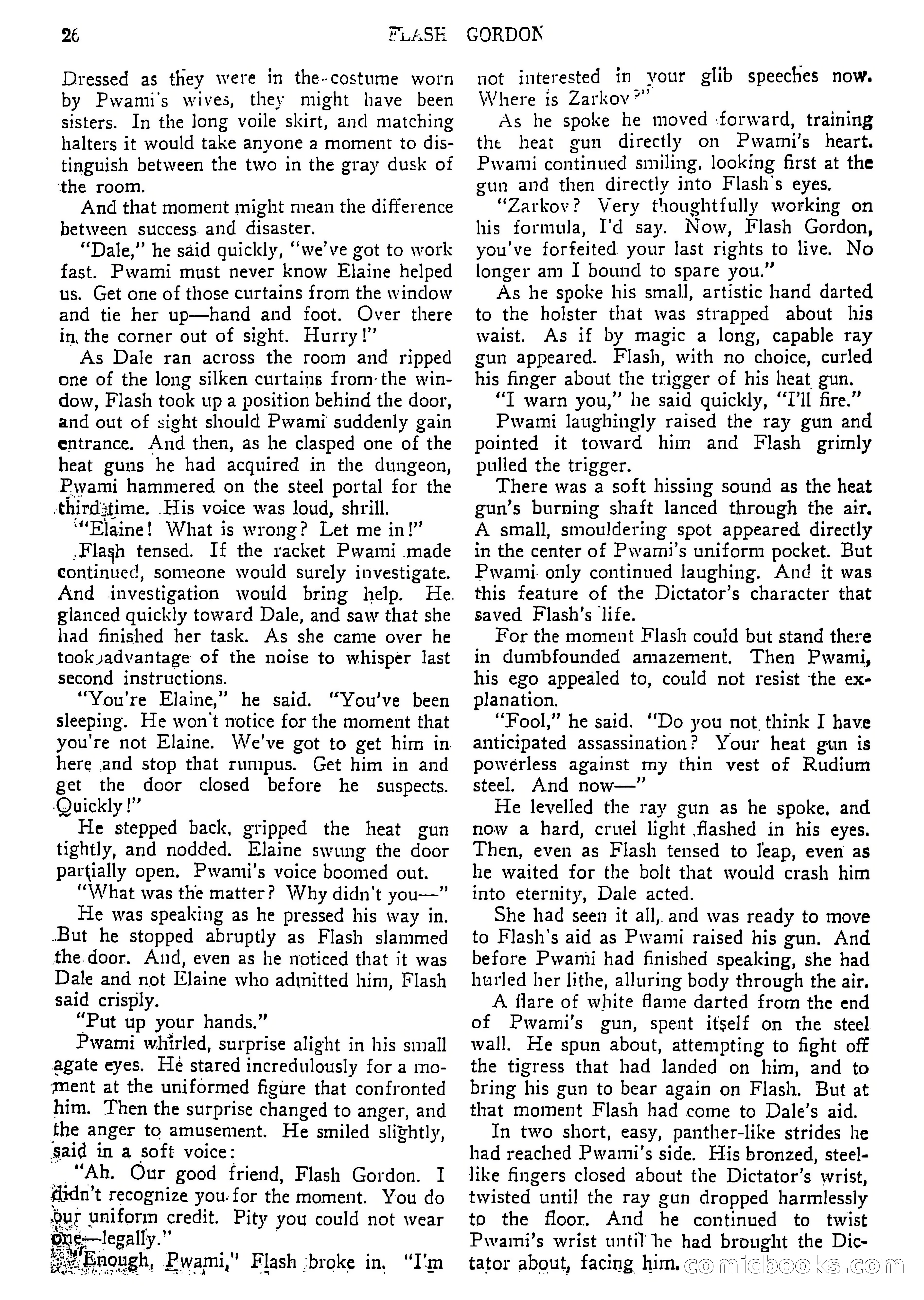 Flash Gordon Strange Adventure Magazine — page 28 of 100