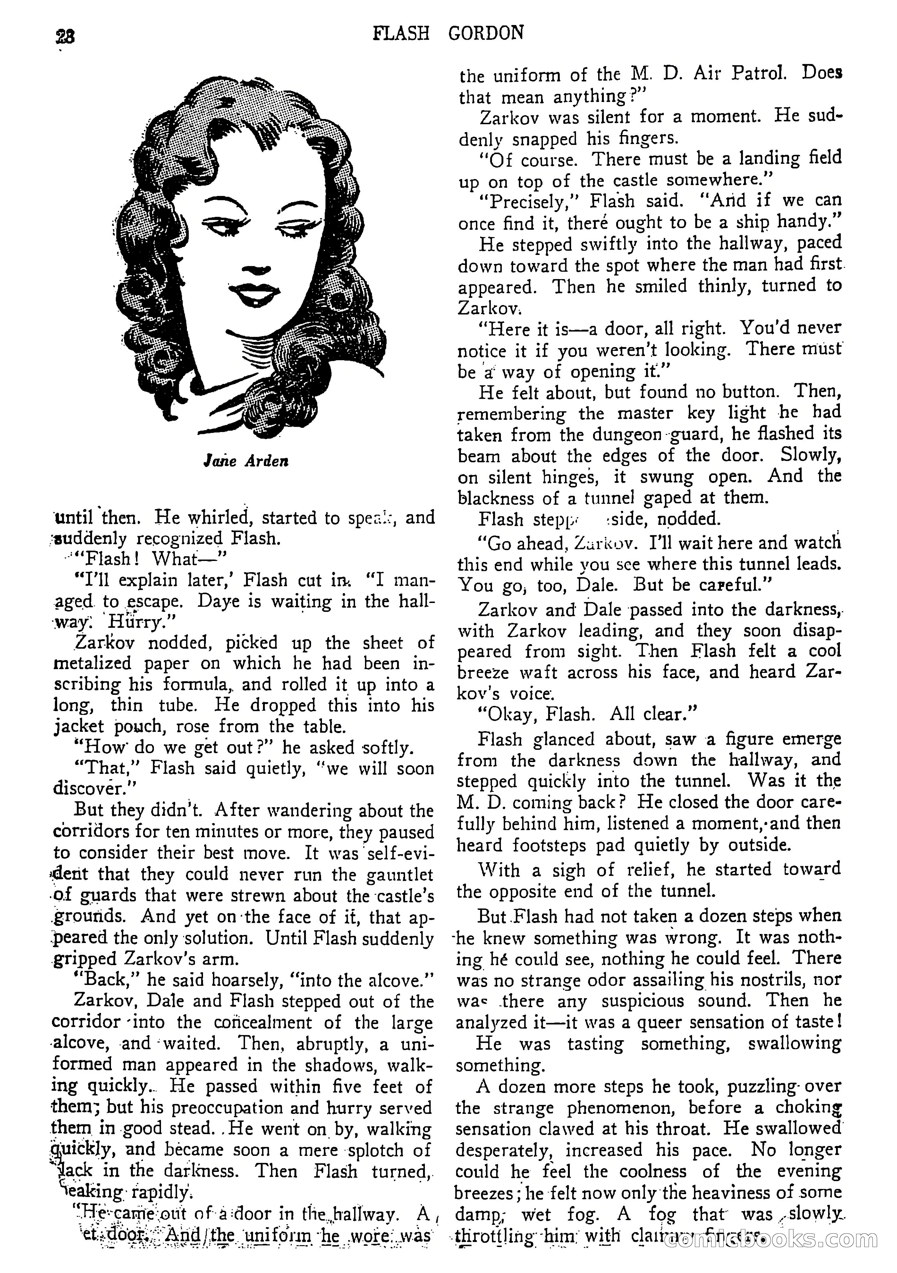 Flash Gordon Strange Adventure Magazine — page 30 of 100