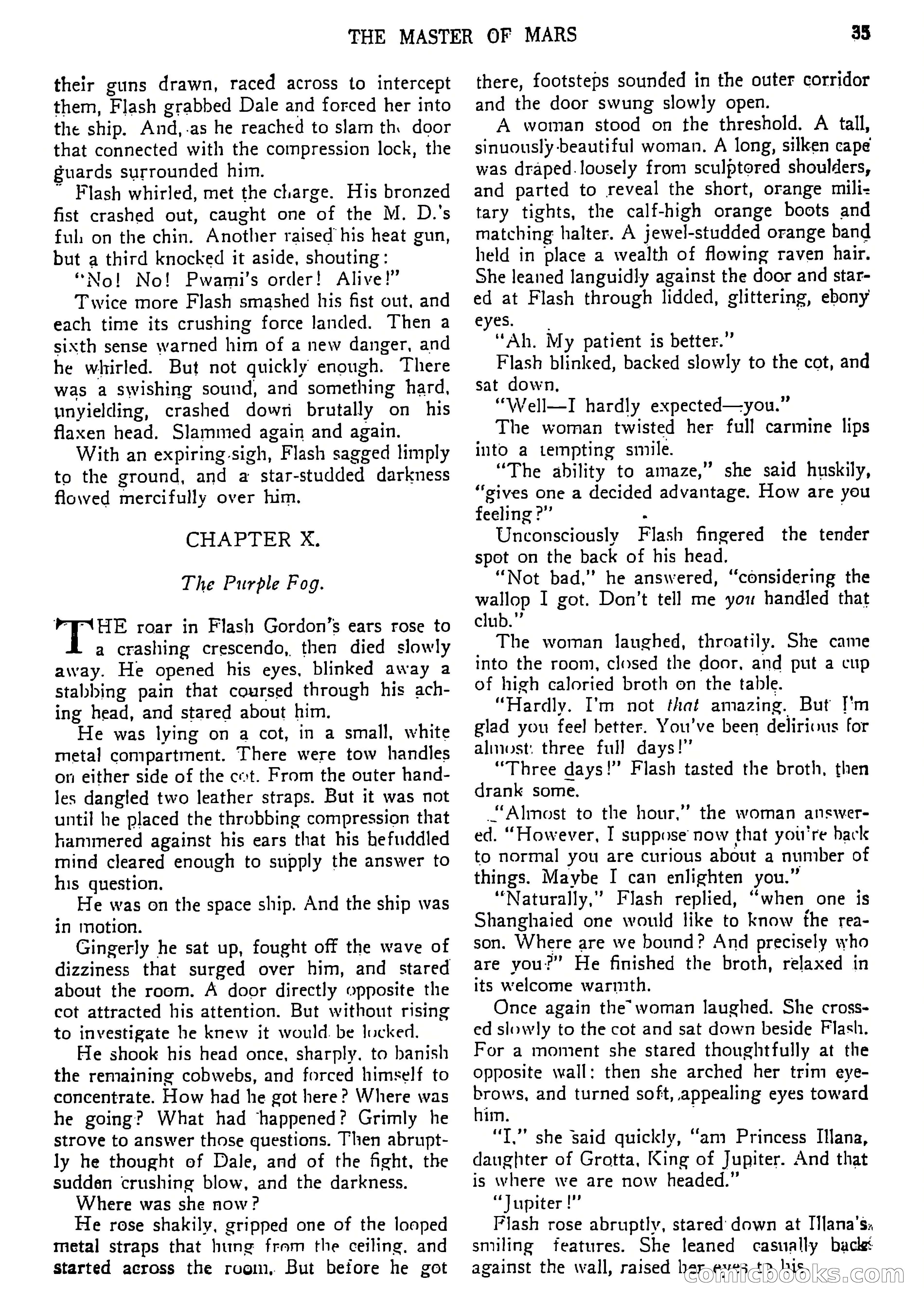 Flash Gordon Strange Adventure Magazine — page 38 of 100