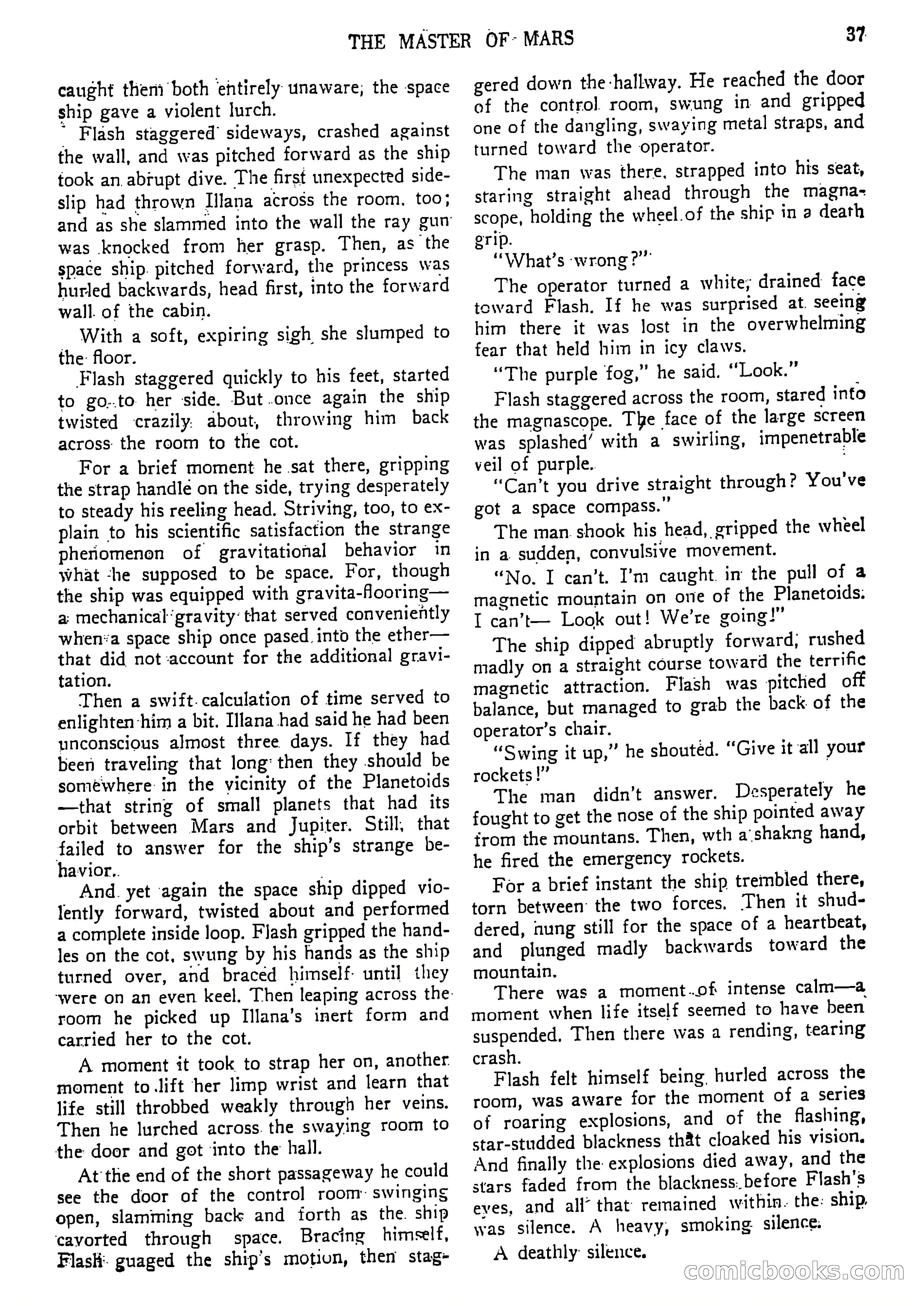 Flash Gordon Strange Adventure Magazine — page 40 of 100