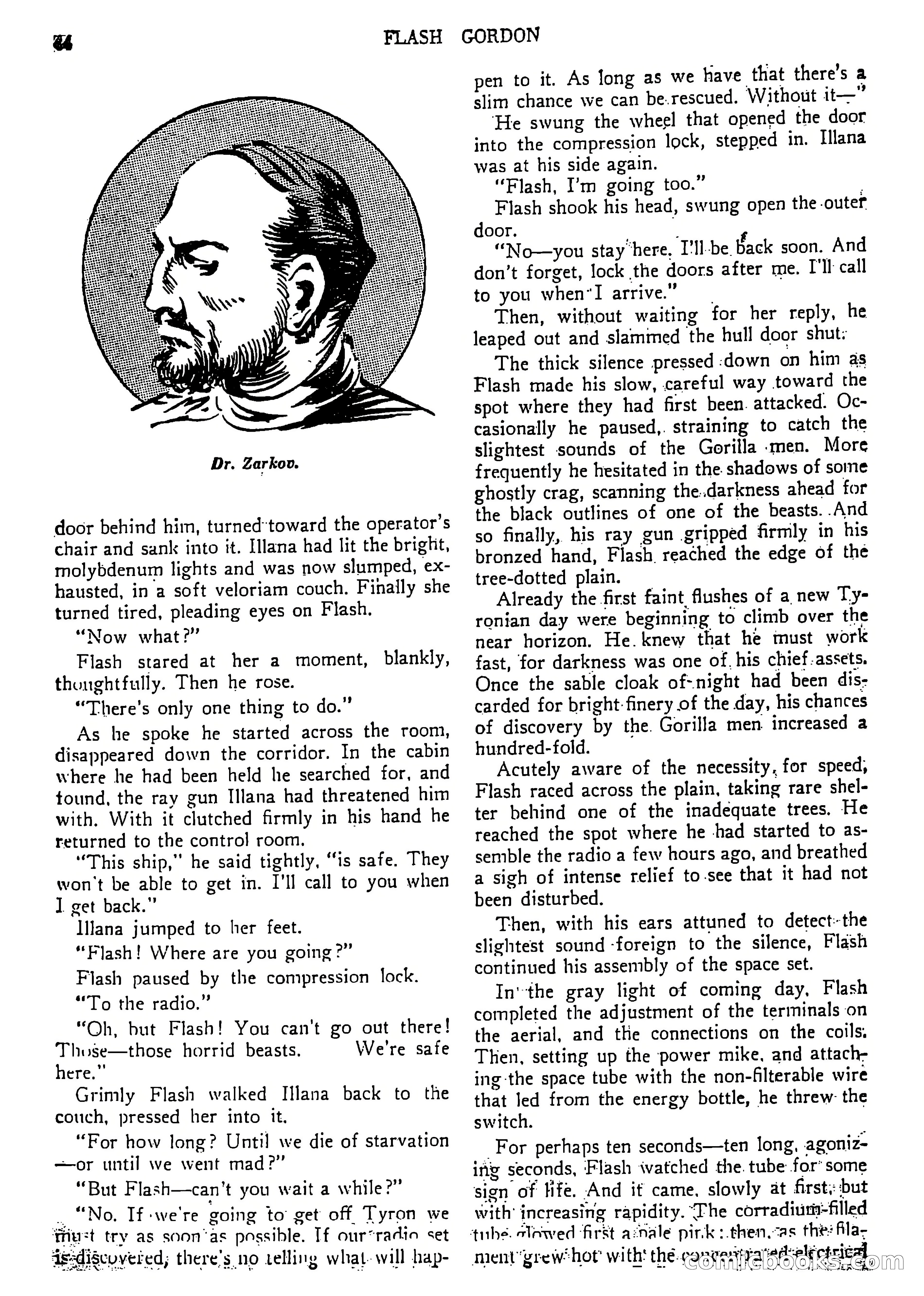 Flash Gordon Strange Adventure Magazine — page 48 of 100