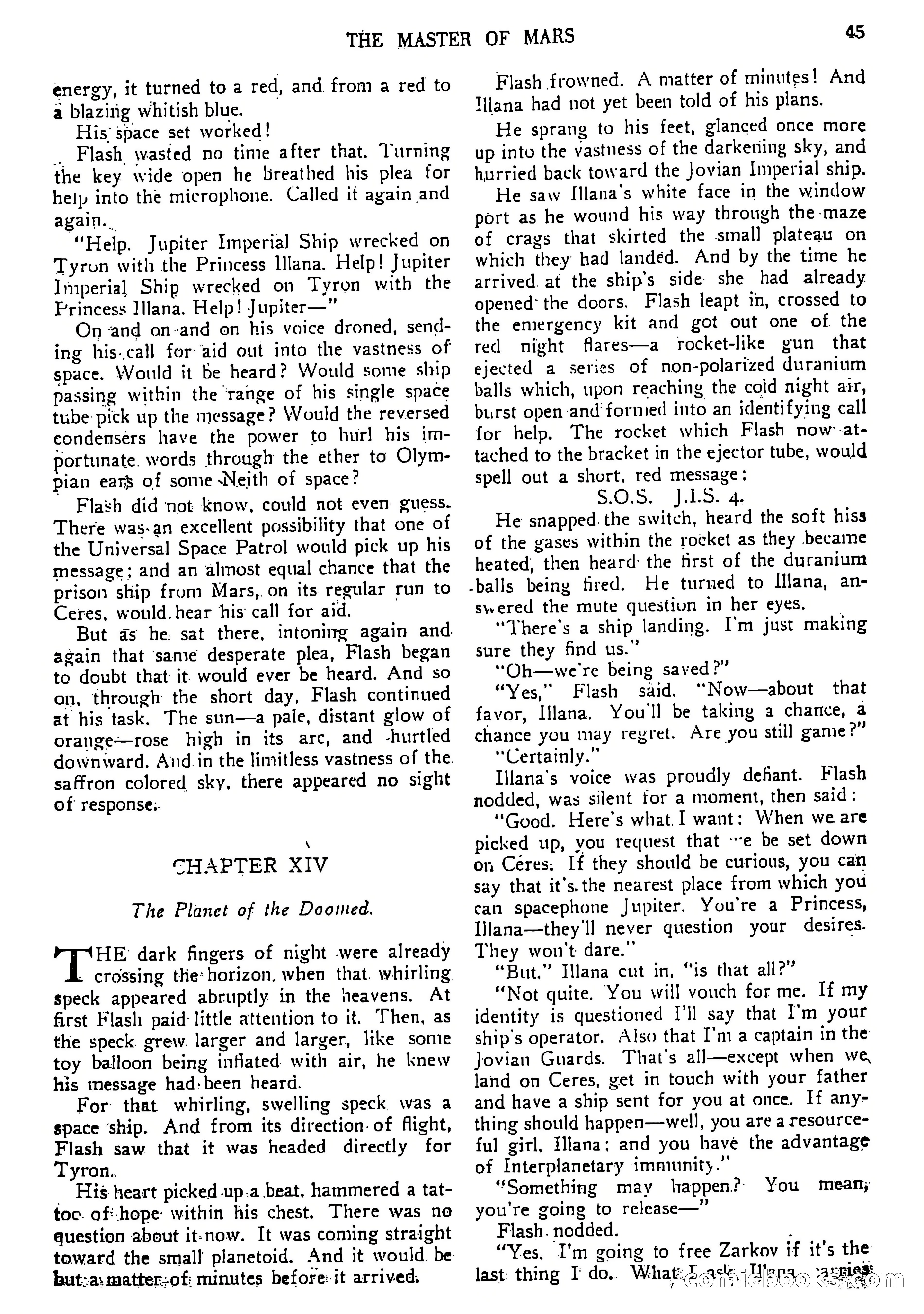 Flash Gordon Strange Adventure Magazine — page 49 of 100