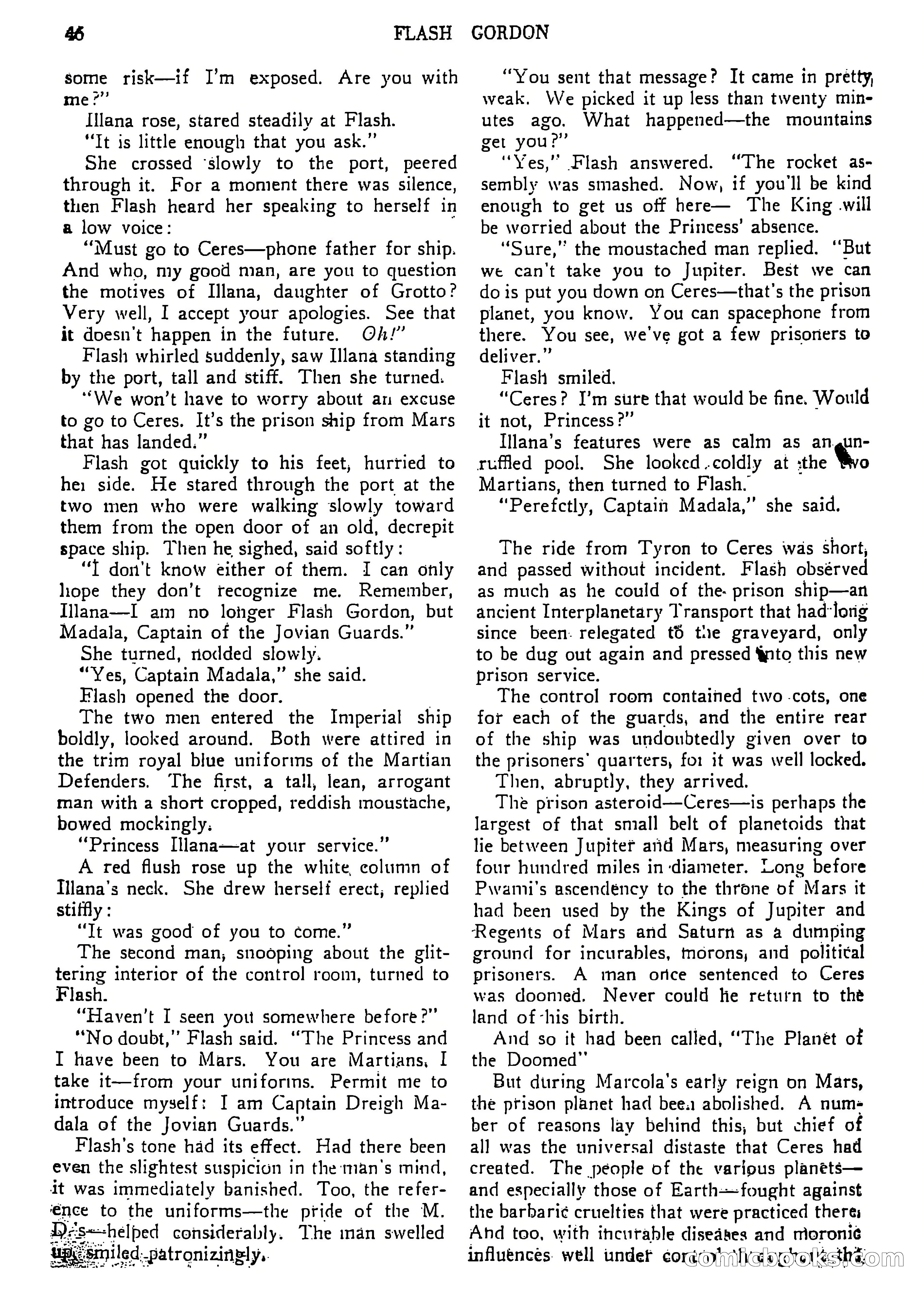 Flash Gordon Strange Adventure Magazine — page 50 of 100