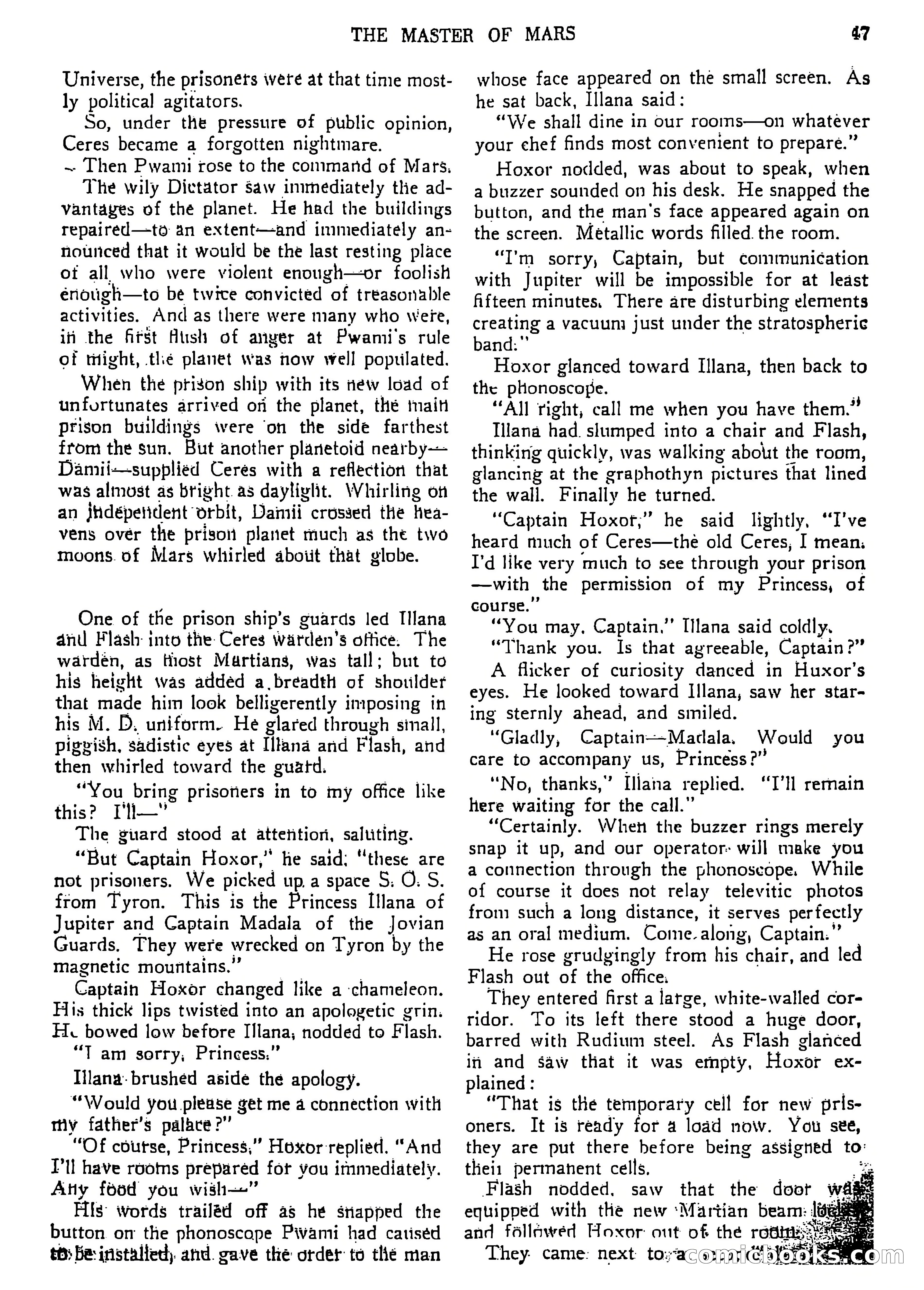Flash Gordon Strange Adventure Magazine — page 53 of 100