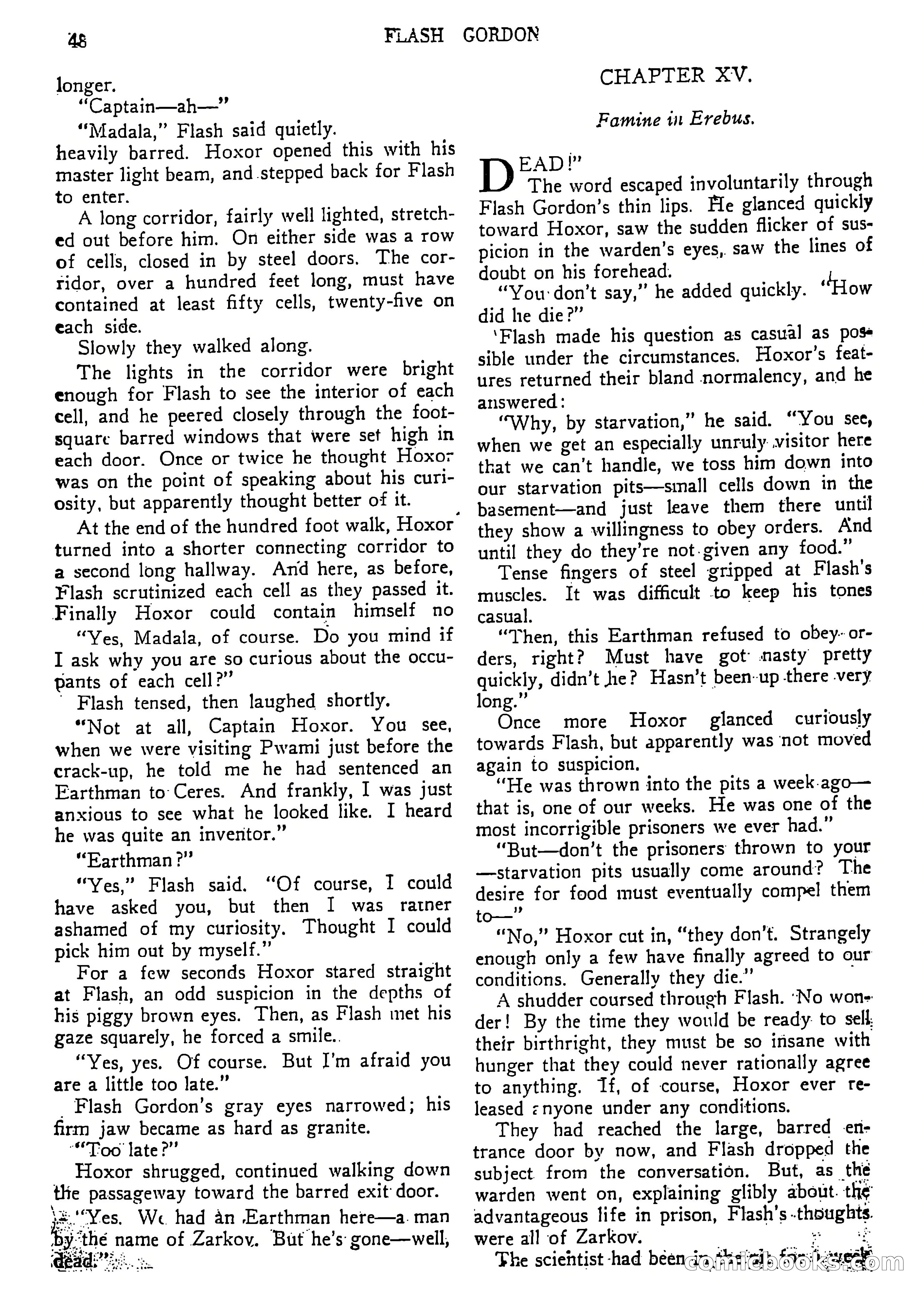 Flash Gordon Strange Adventure Magazine — page 54 of 100