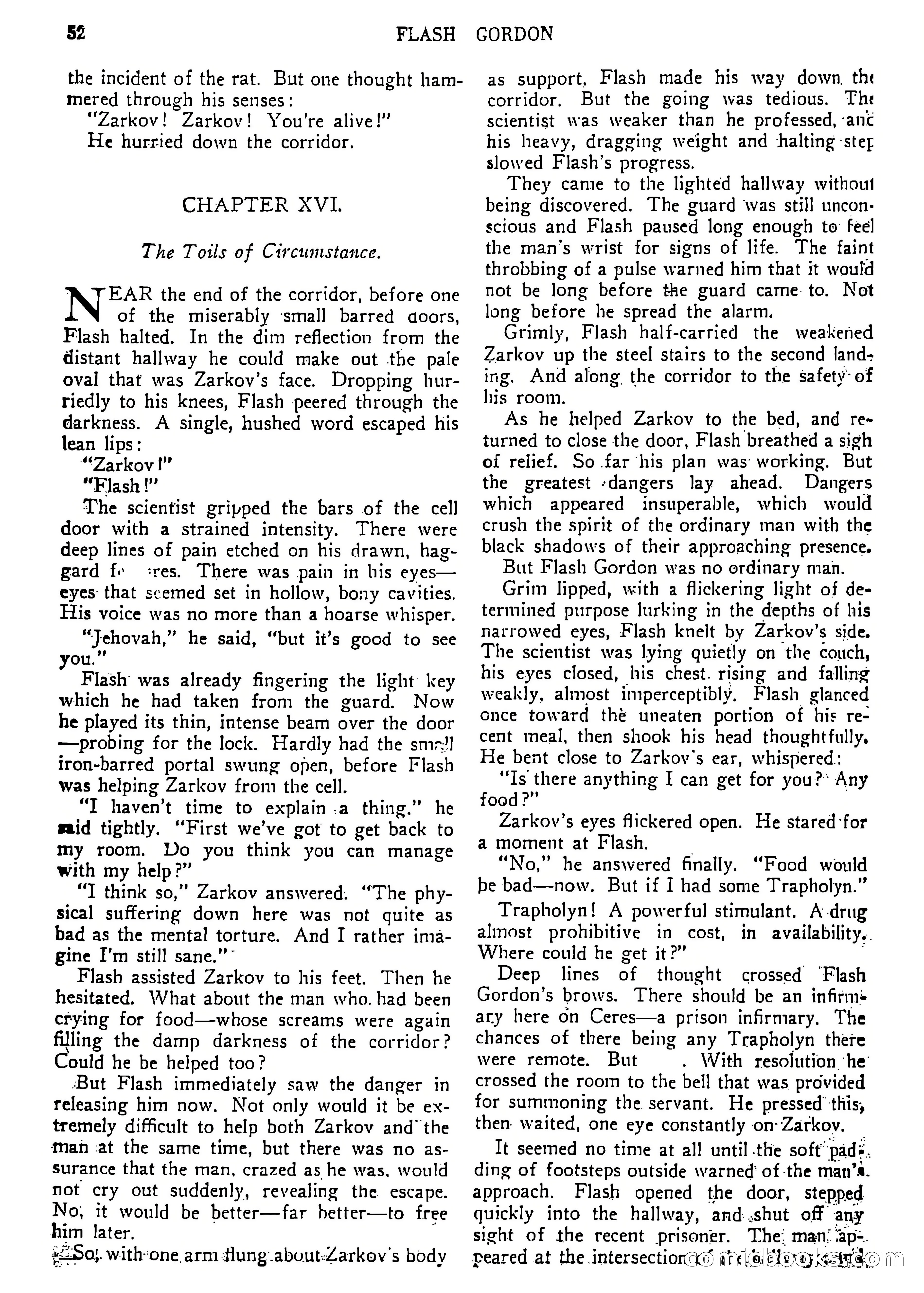 Flash Gordon Strange Adventure Magazine — page 58 of 100