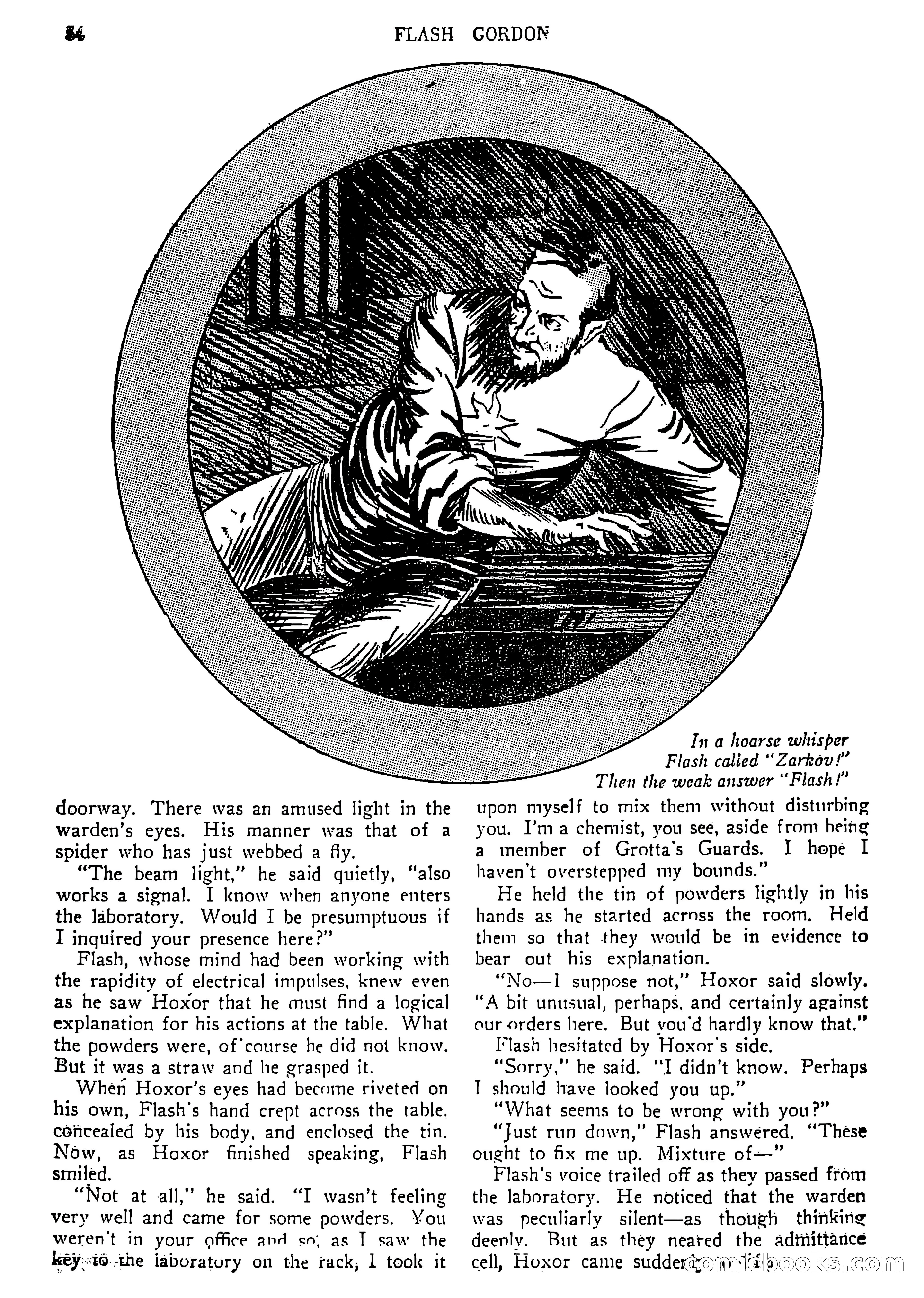Flash Gordon Strange Adventure Magazine — page 60 of 100