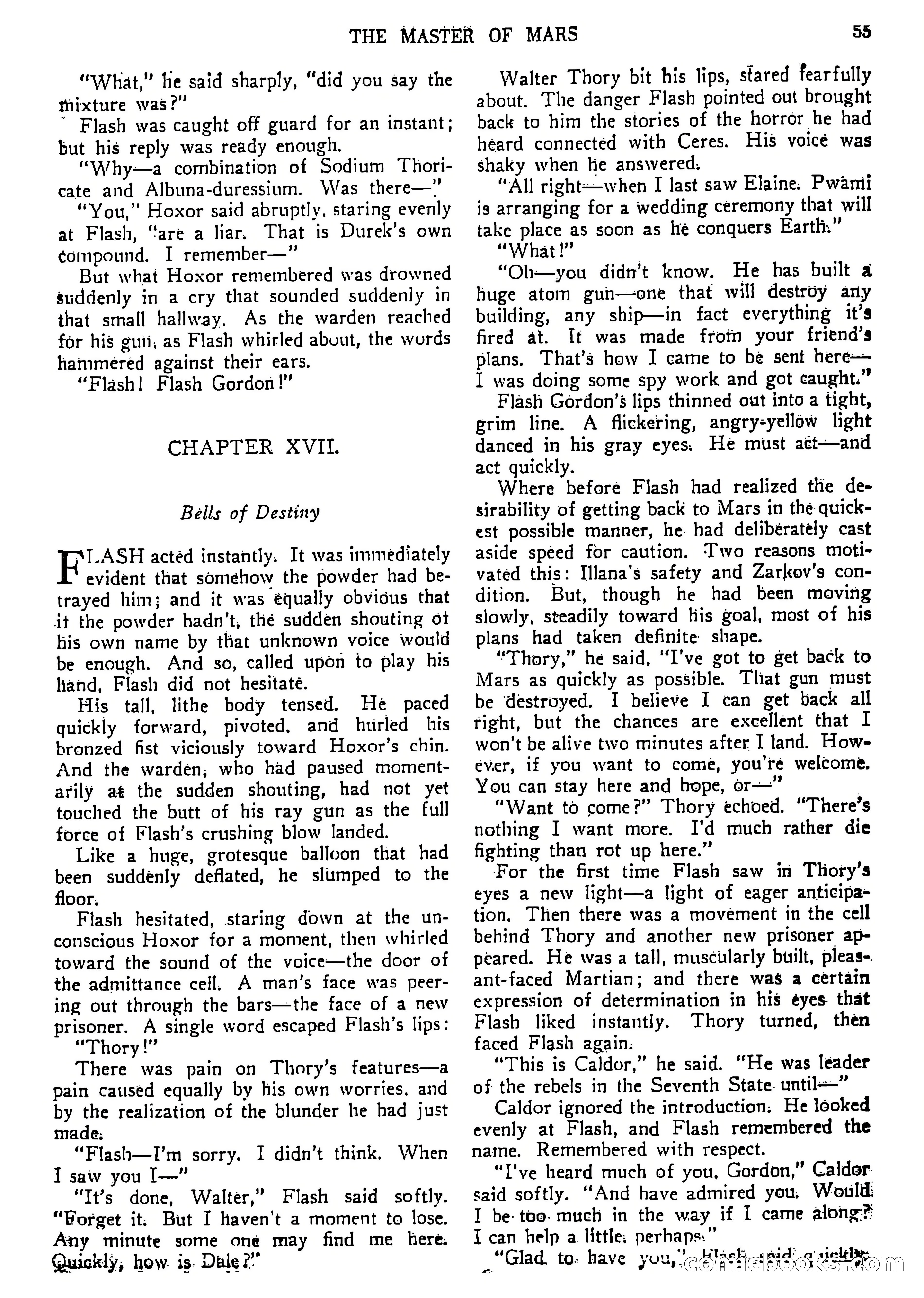 Flash Gordon Strange Adventure Magazine — page 61 of 100