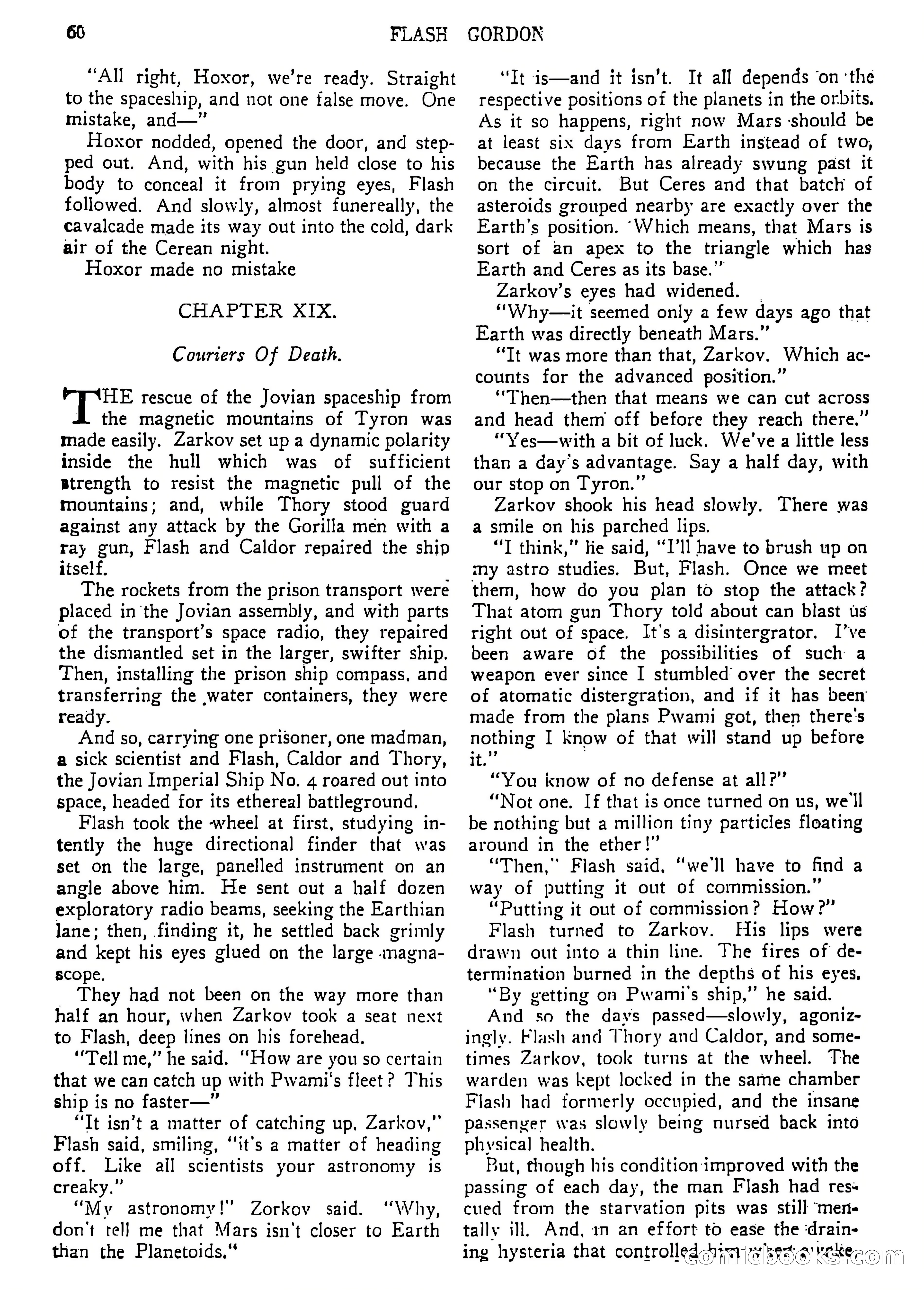 Flash Gordon Strange Adventure Magazine — page 66 of 100