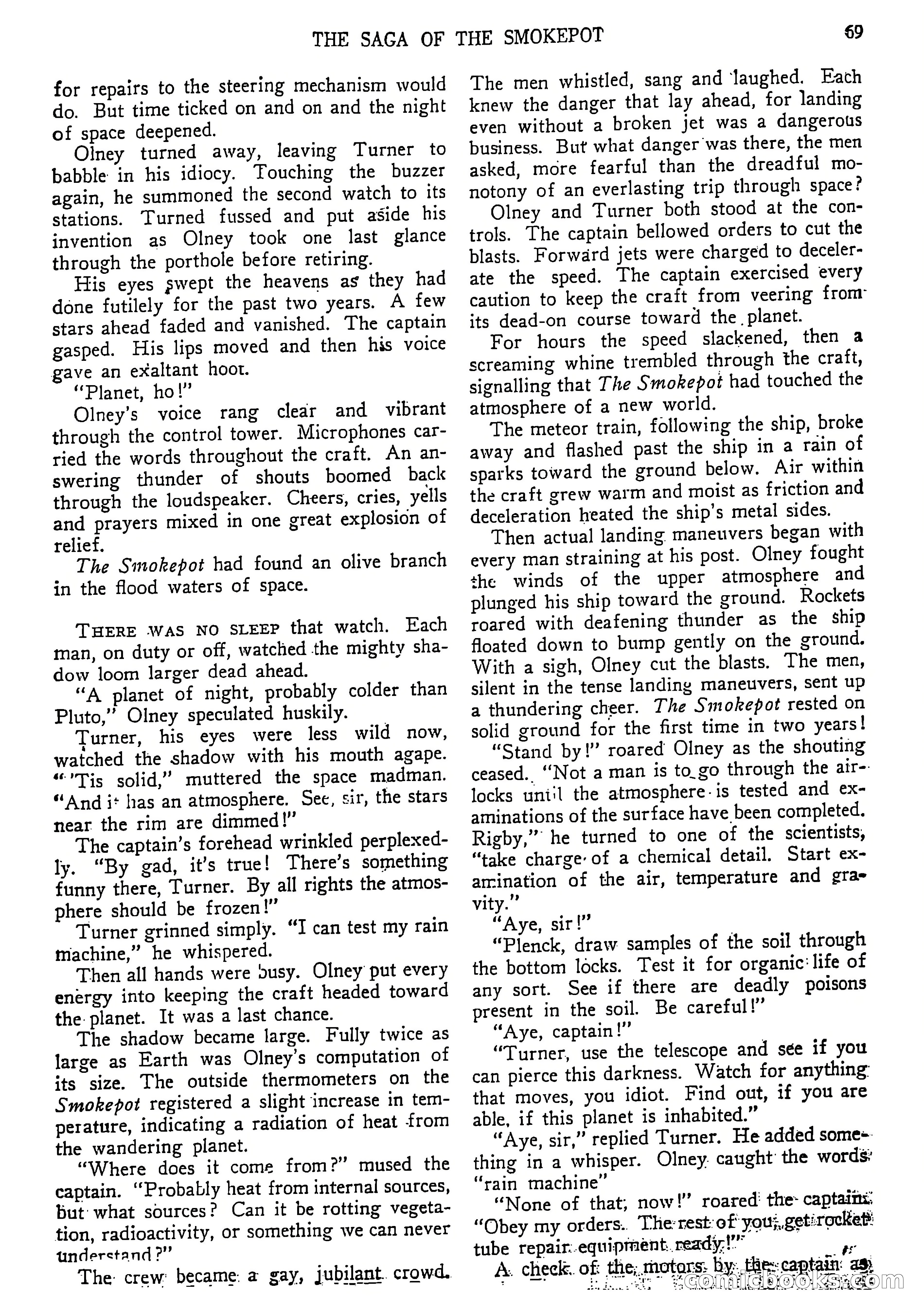 Flash Gordon Strange Adventure Magazine — page 74 of 100