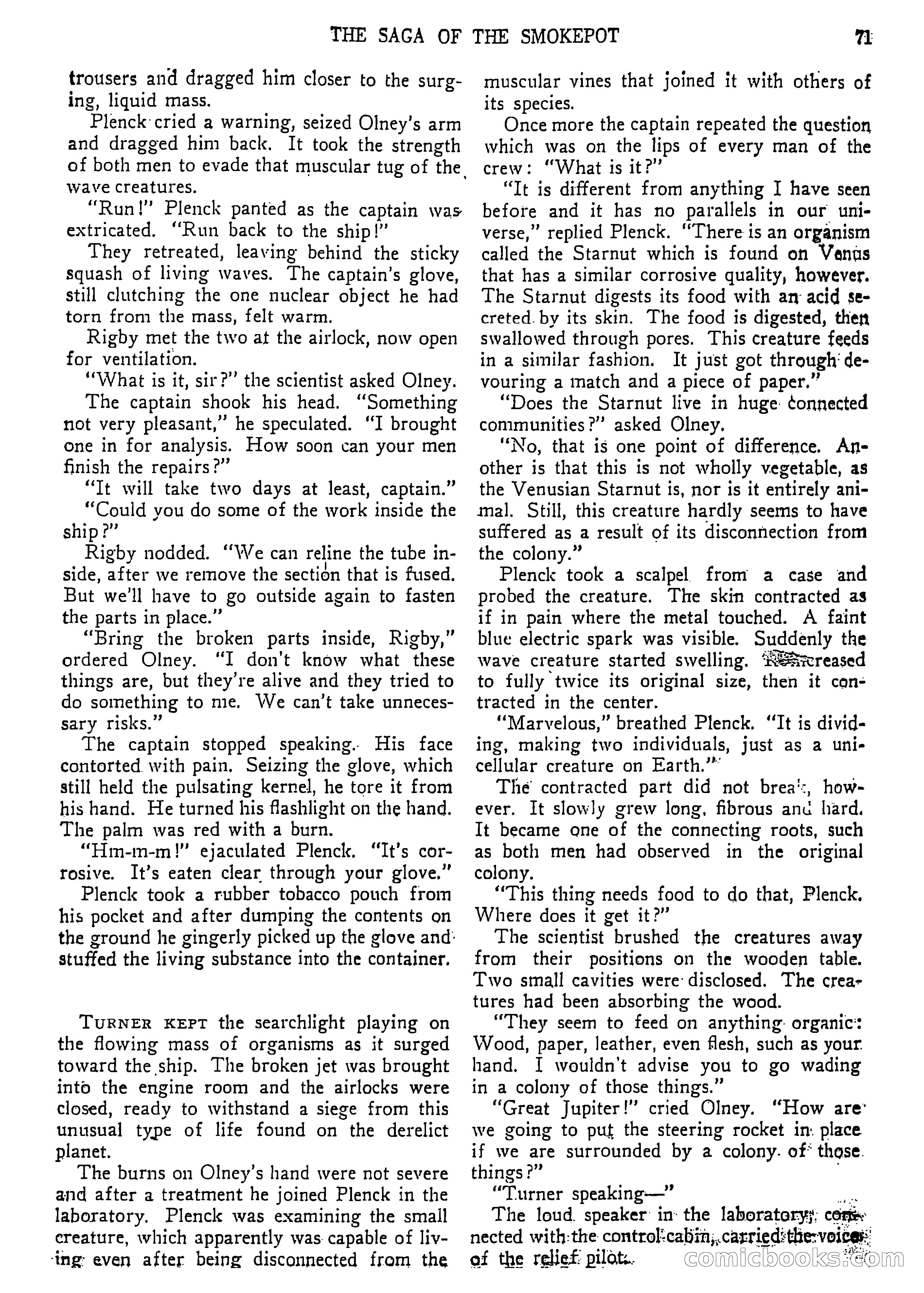 Flash Gordon Strange Adventure Magazine — page 76 of 100