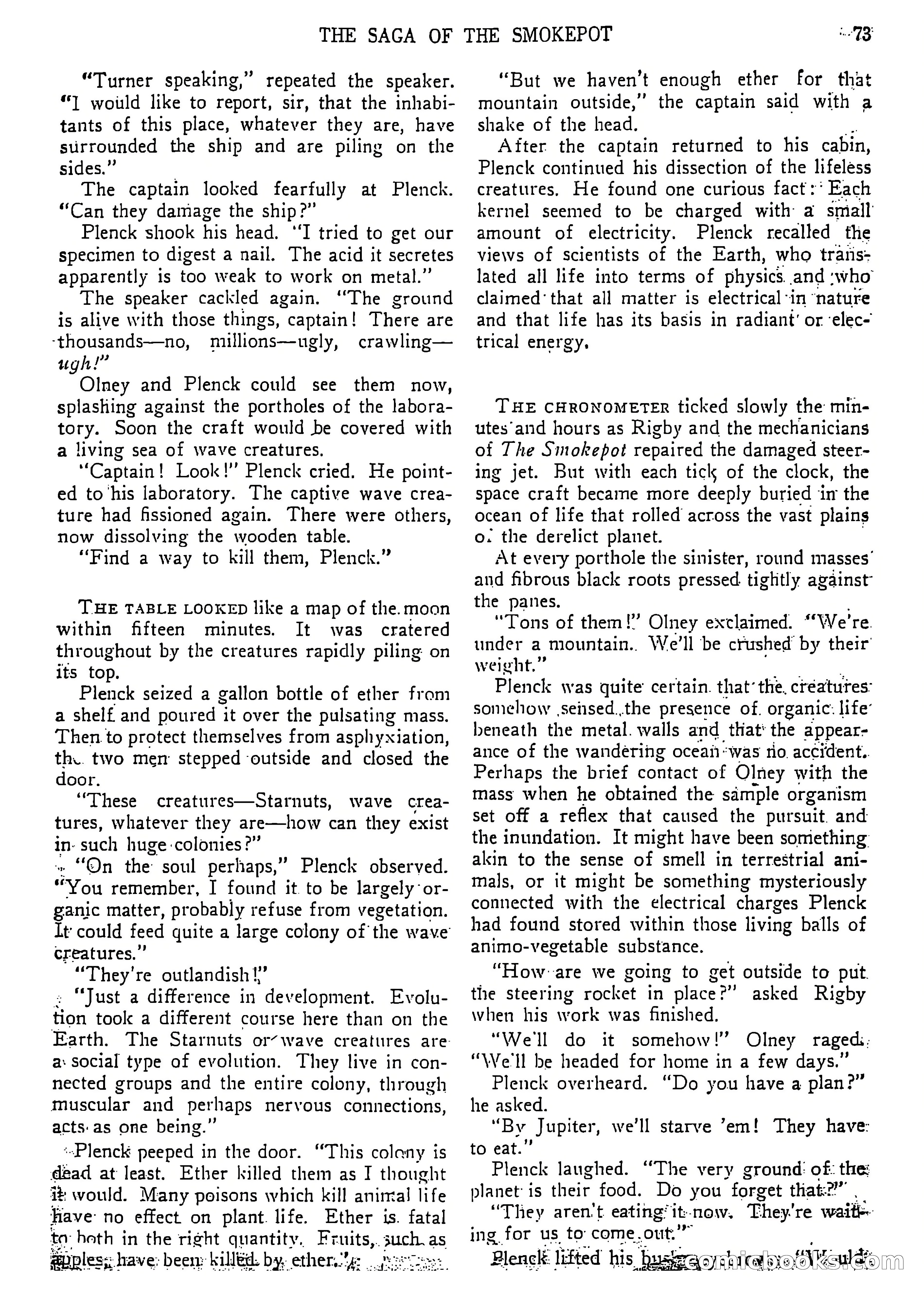 Flash Gordon Strange Adventure Magazine — page 77 of 100