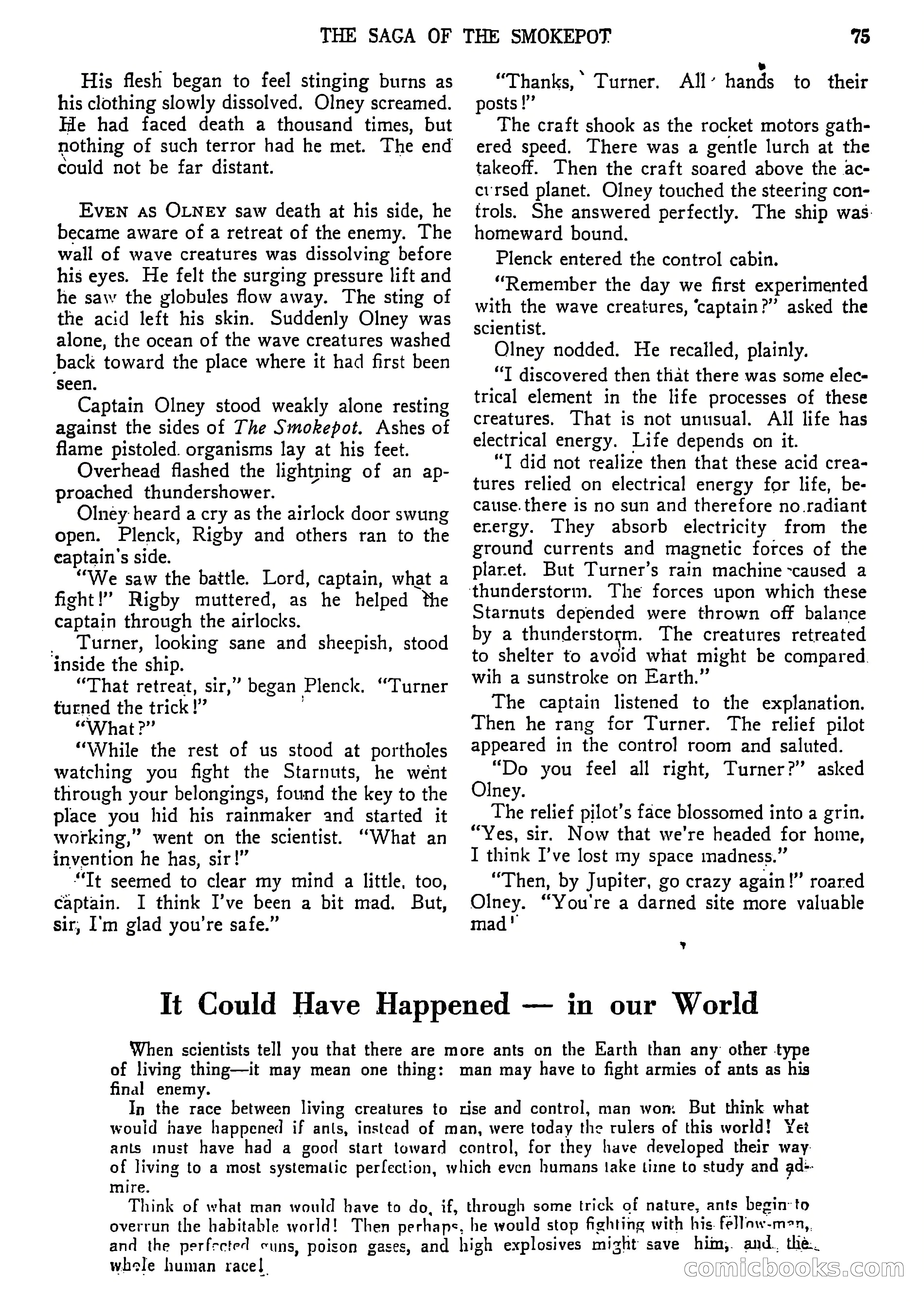 Flash Gordon Strange Adventure Magazine — page 79 of 100