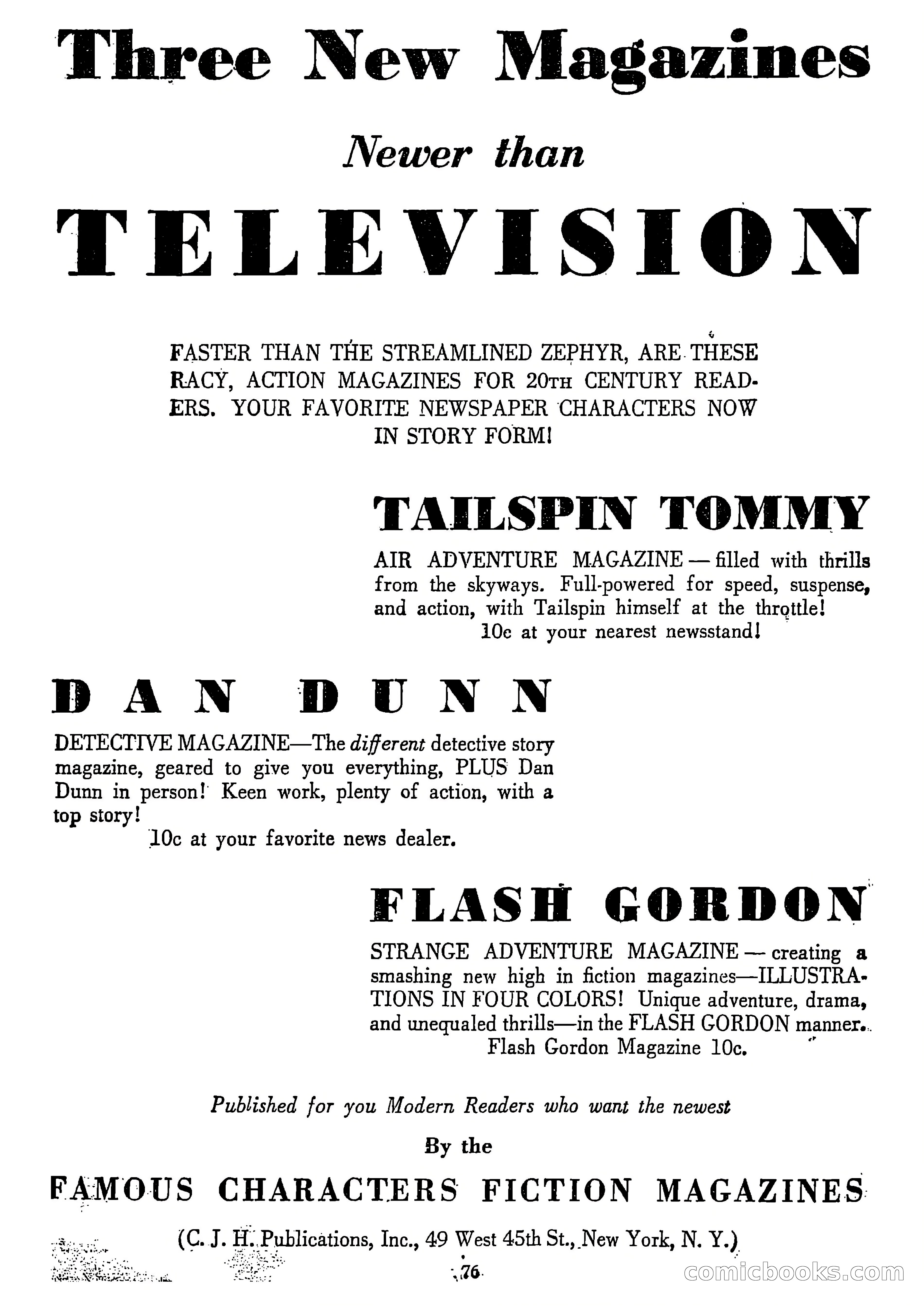 Flash Gordon Strange Adventure Magazine — page 80 of 100