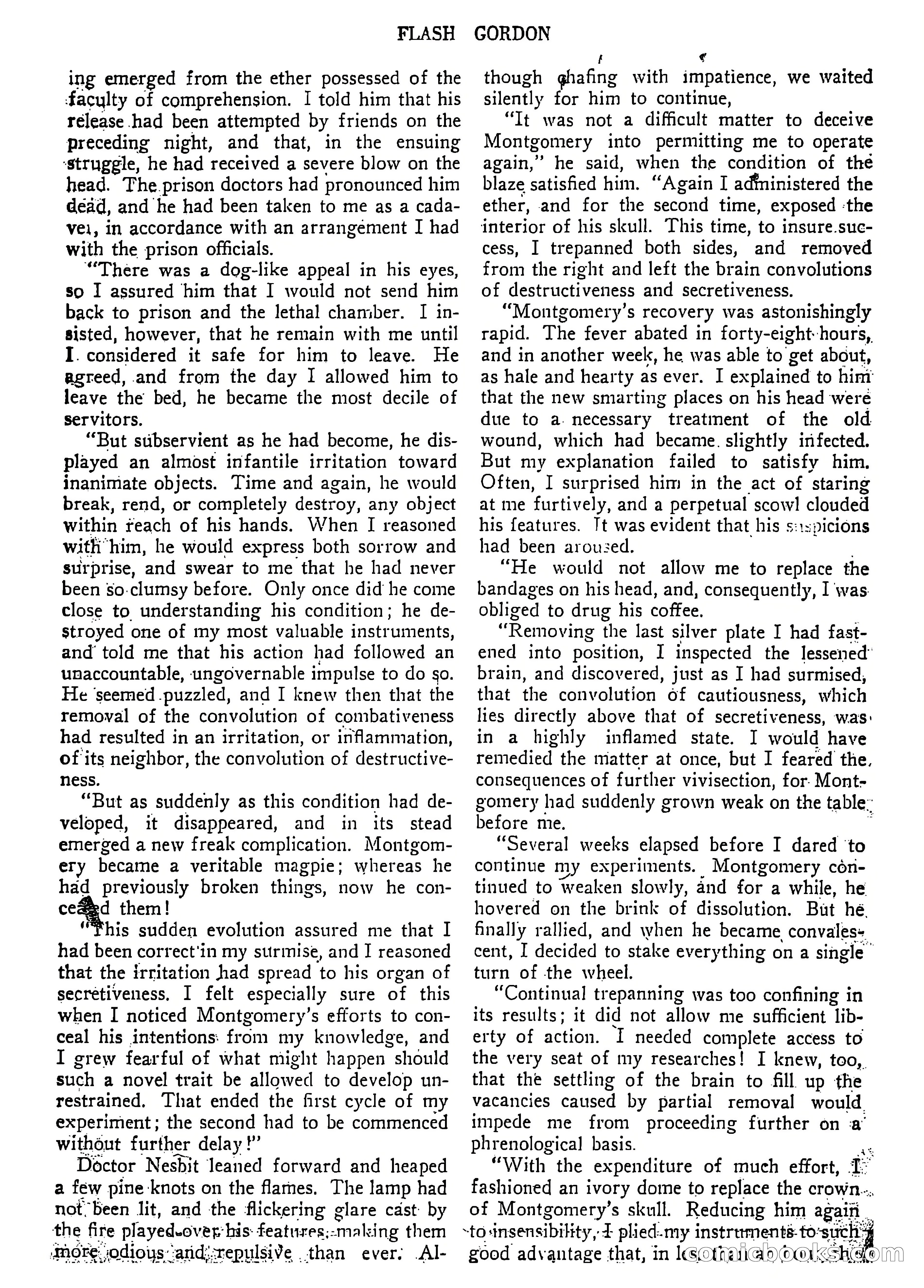 Flash Gordon Strange Adventure Magazine — page 86 of 100