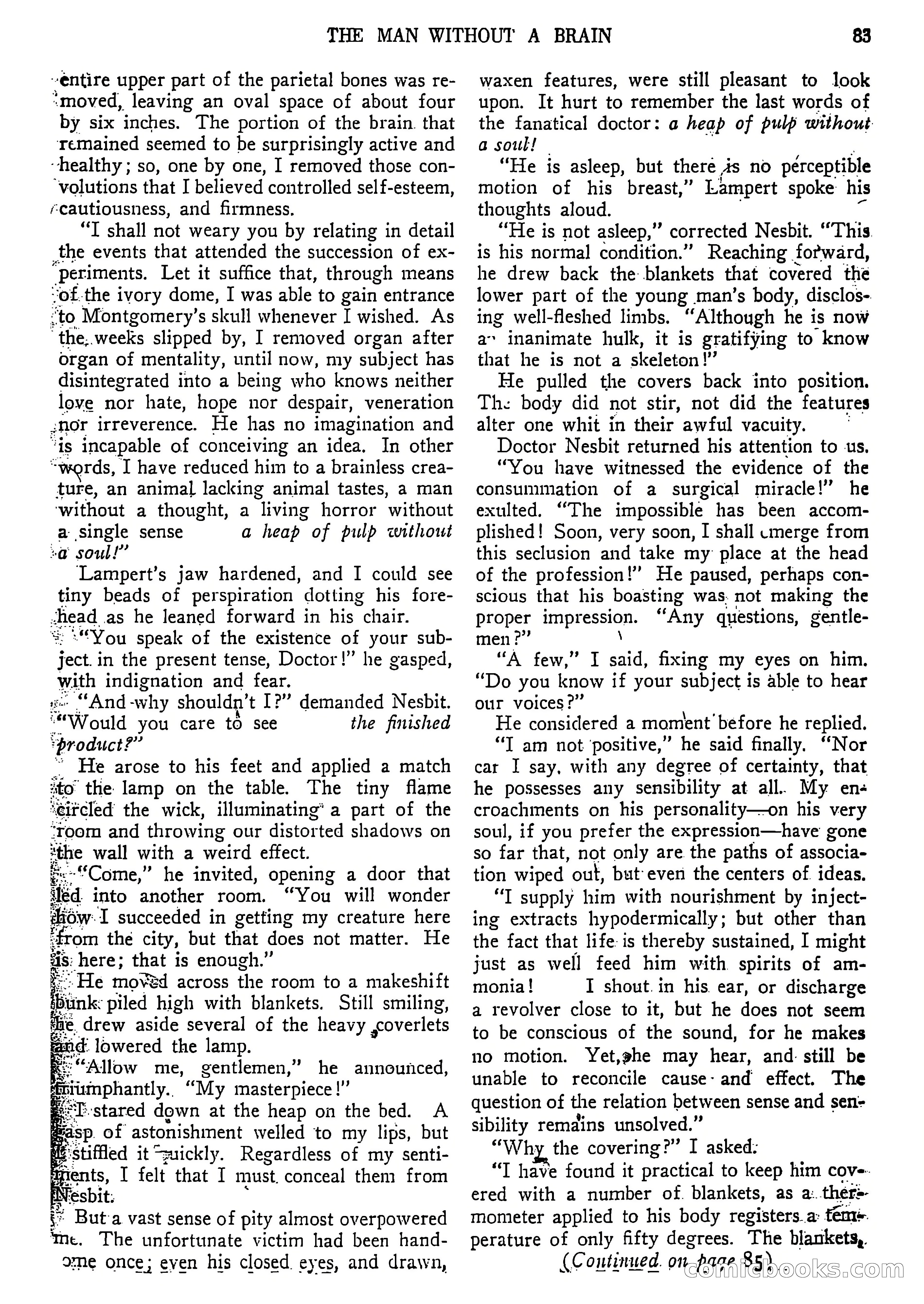 Flash Gordon Strange Adventure Magazine — page 87 of 100