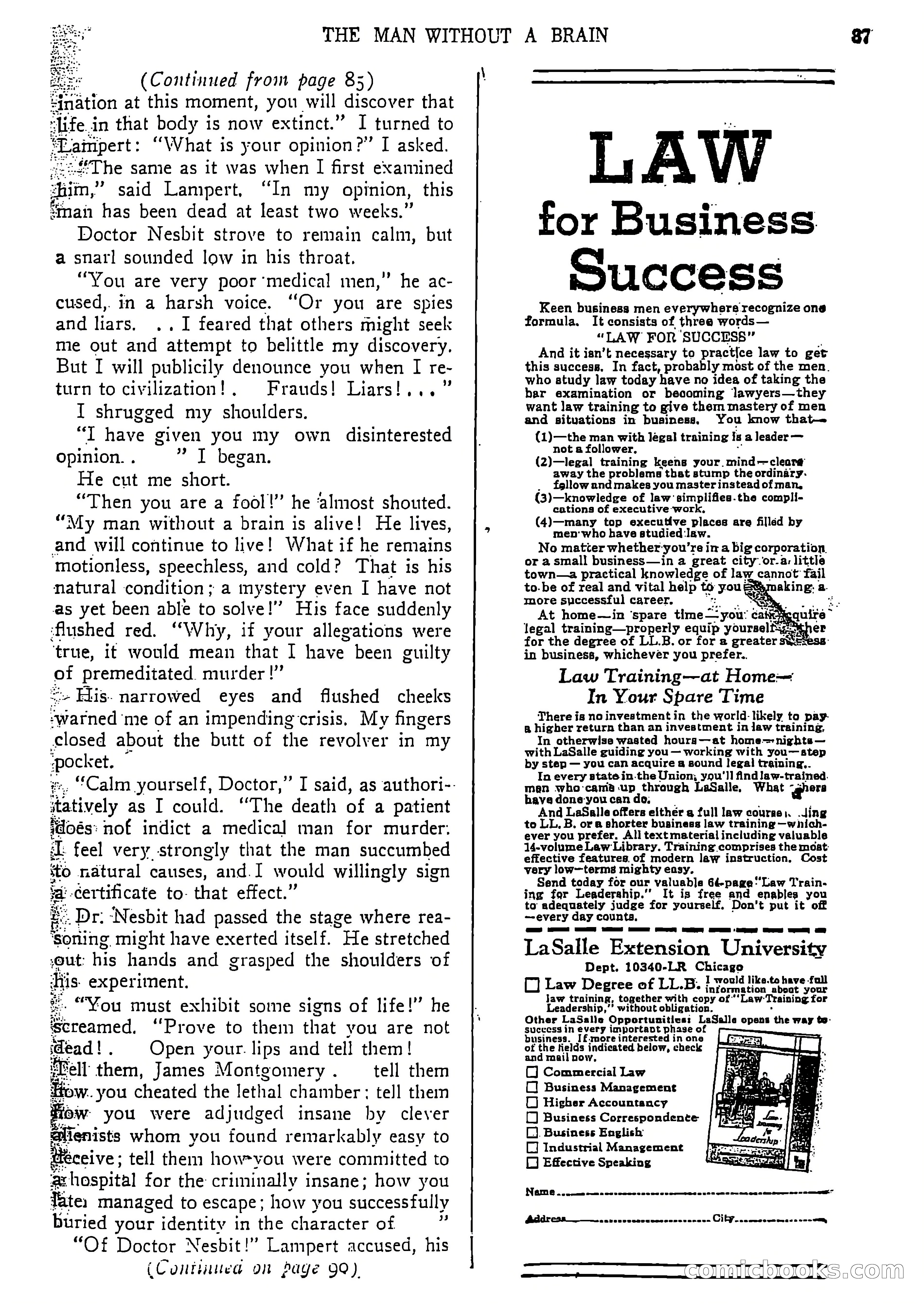 Flash Gordon Strange Adventure Magazine — page 91 of 100