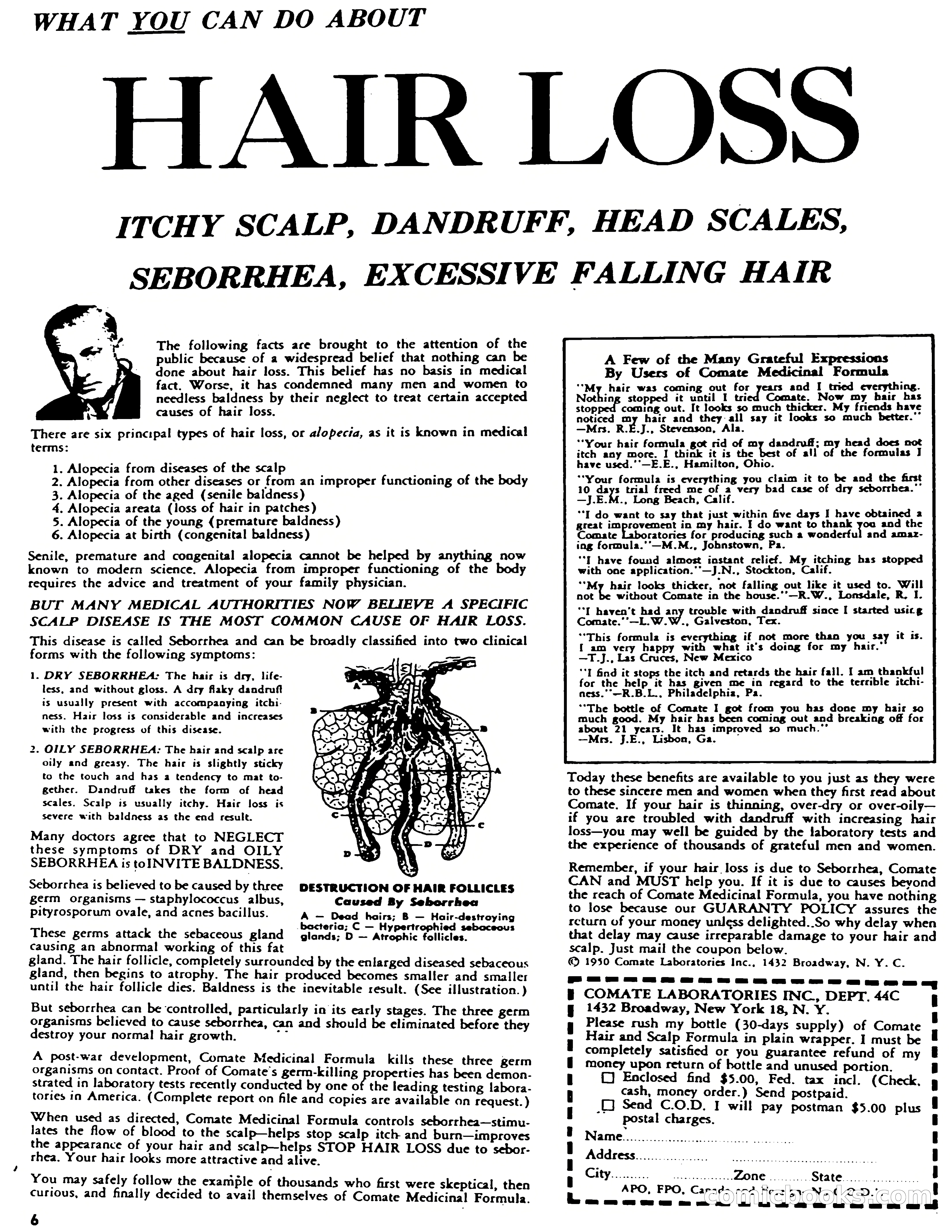 Flirt, December 1950 — page 6 of 57