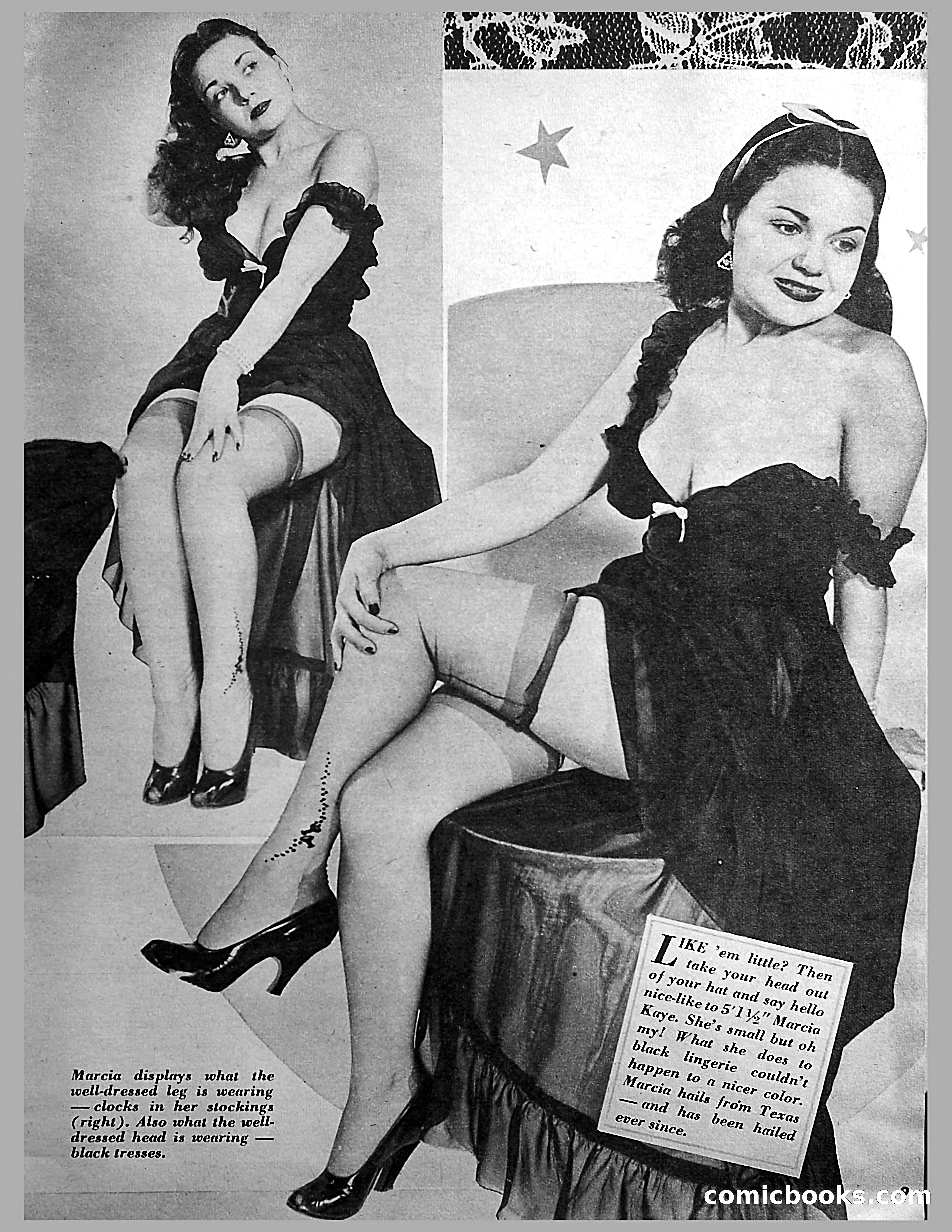 Flirt, December 1950 — page 9 of 57