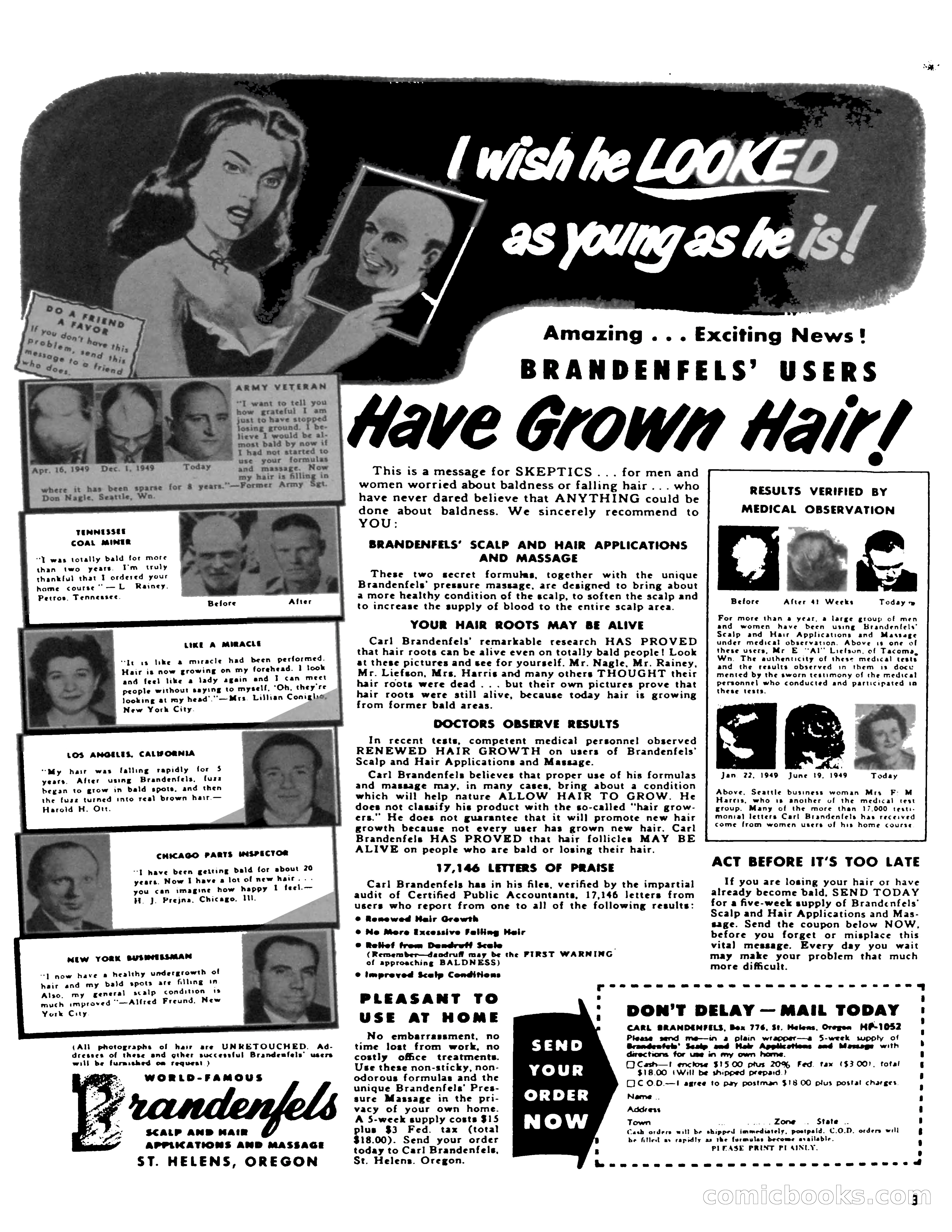 Flirt, October 1952 — page 3 of 47