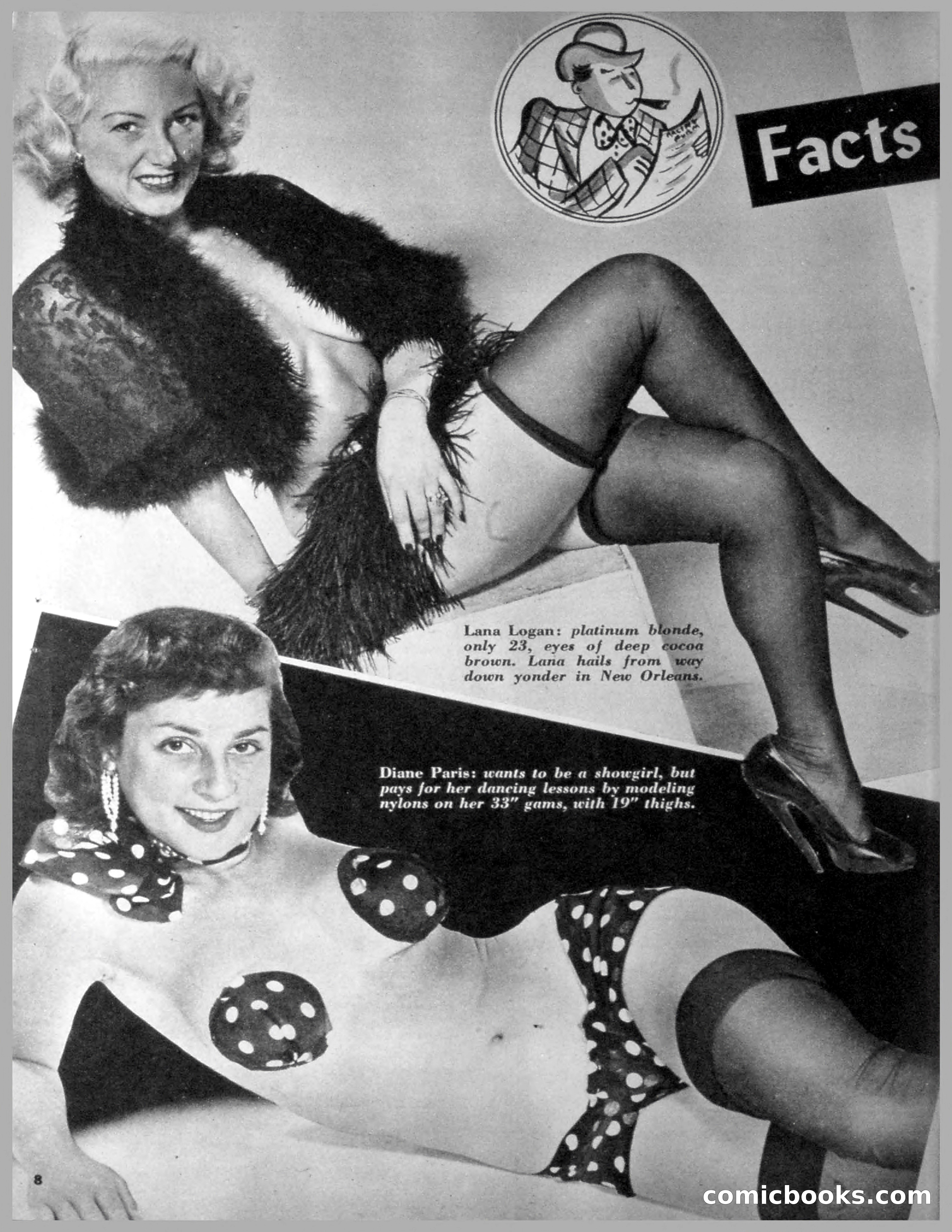 Flirt, October 1952 — page 8 of 47