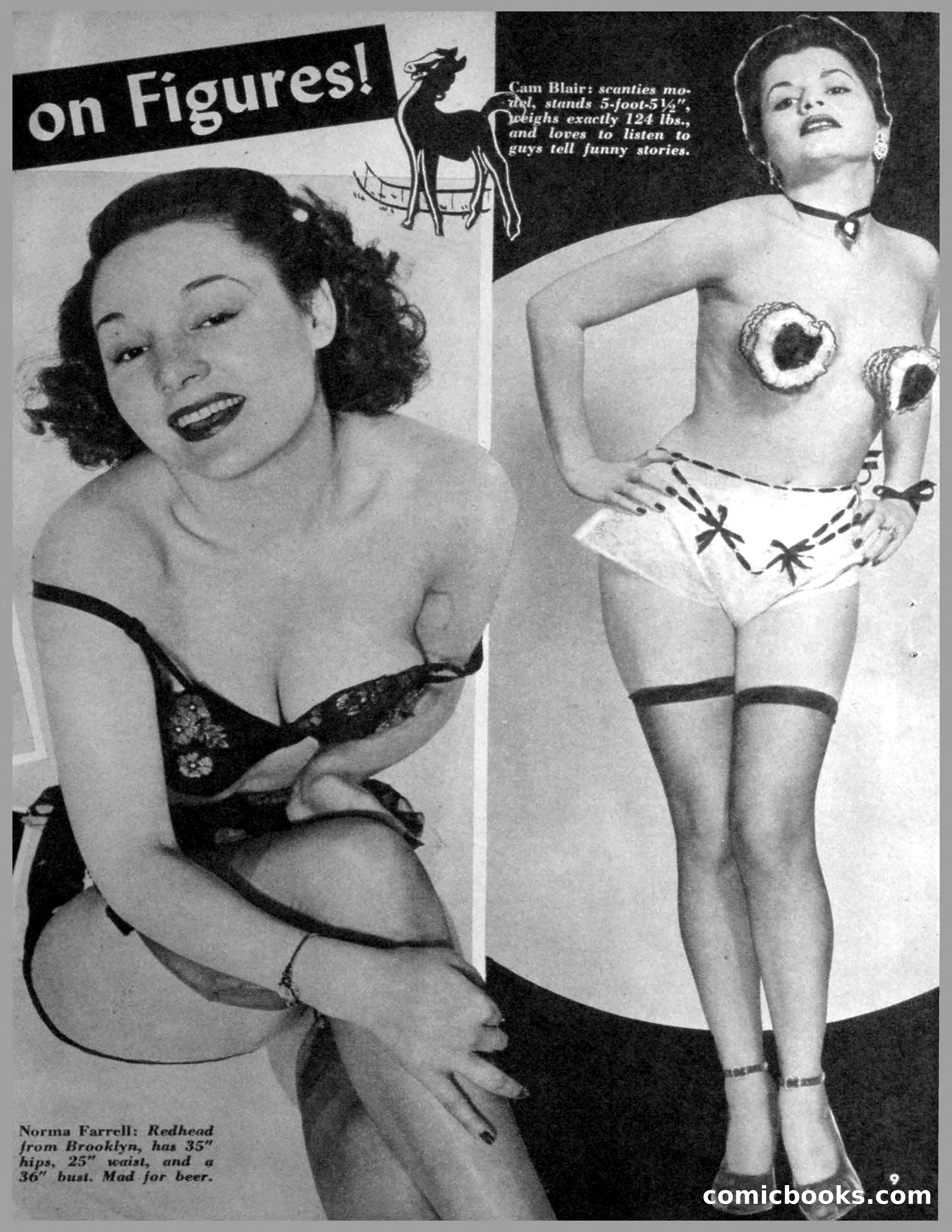 Flirt, October 1952 — page 9 of 47