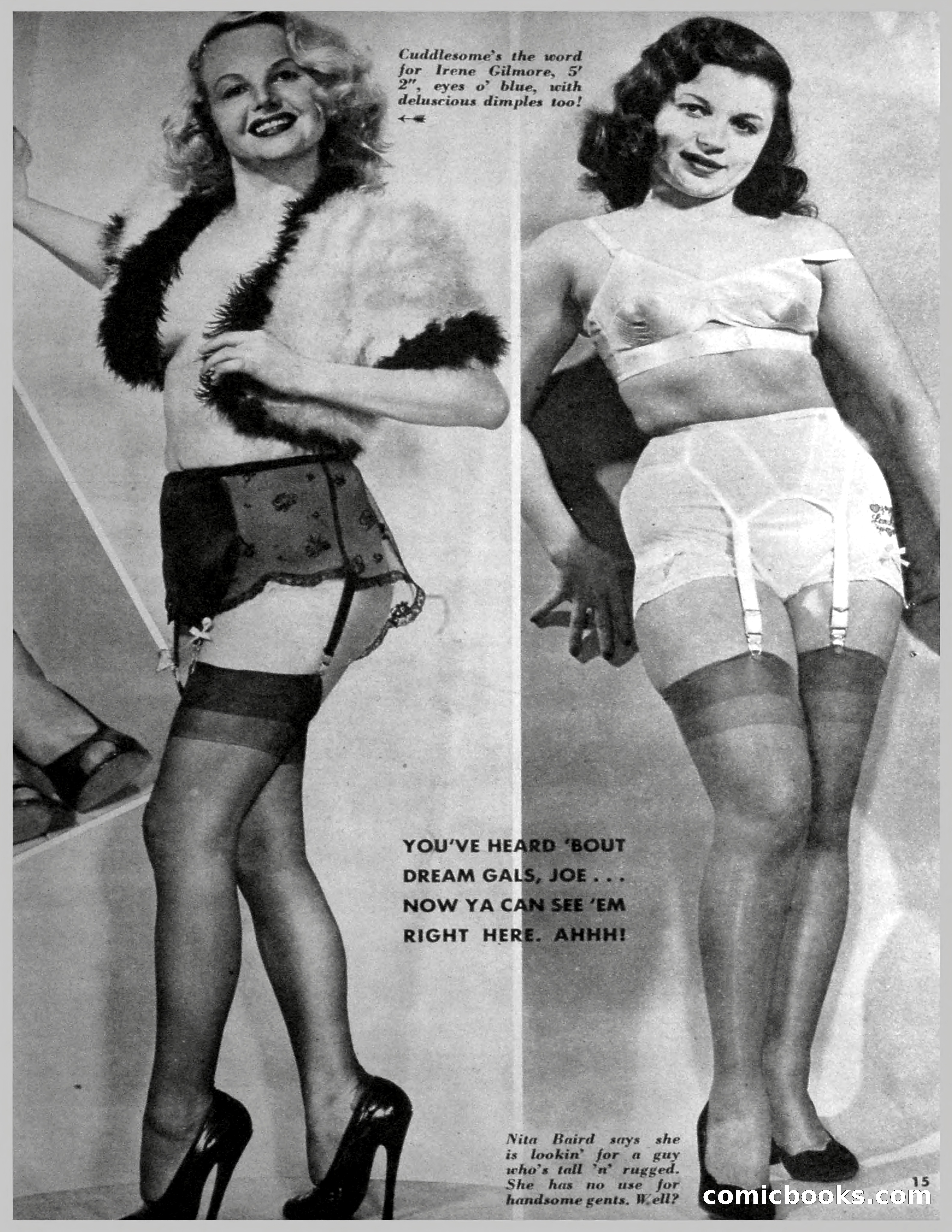 Flirt, October 1952 — page 15 of 47