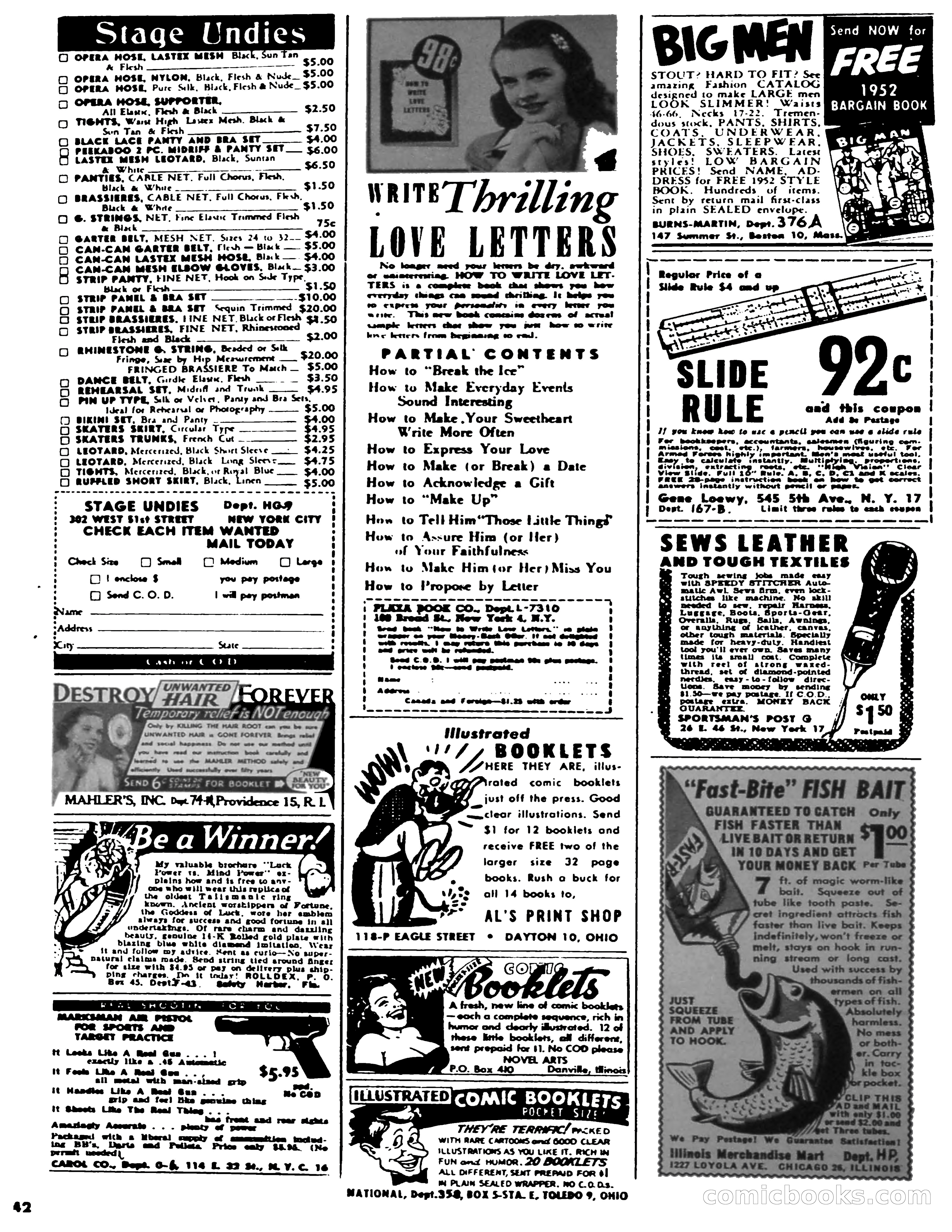 Flirt, October 1952 — page 38 of 47