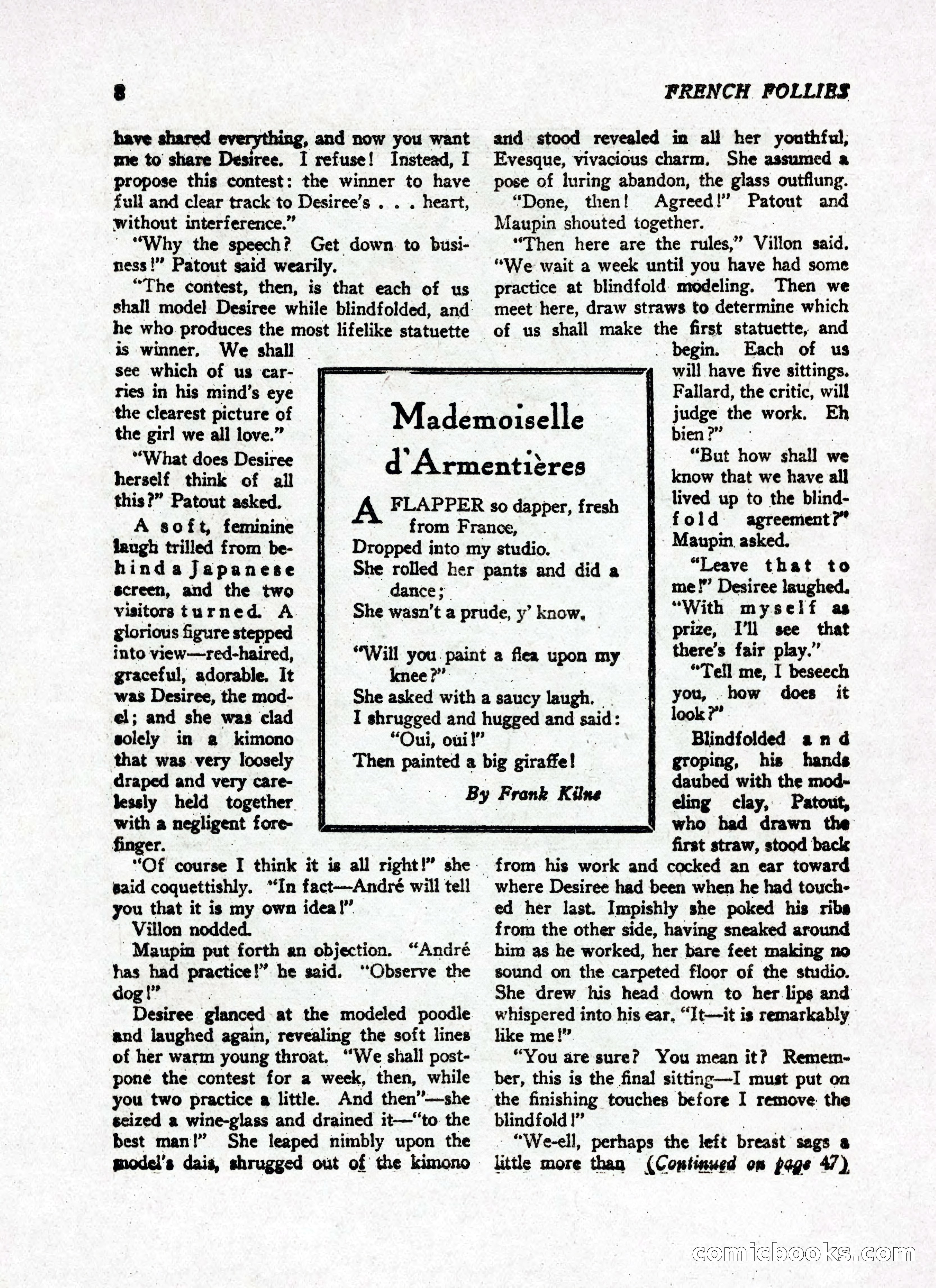French Follies, April 1930 — page 6 of 50