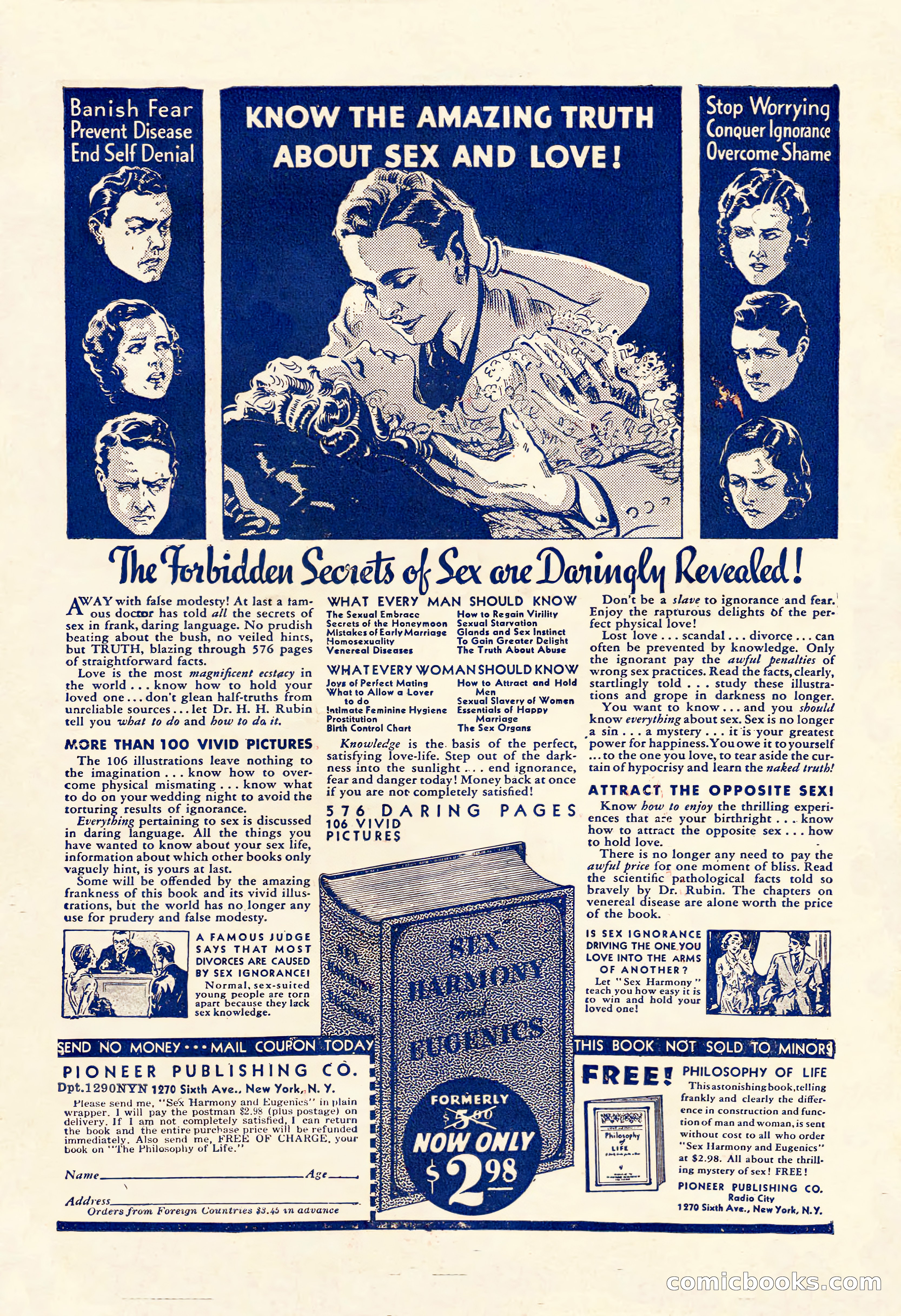 French Night Life Stories, December 1933 — page 2 of 72
