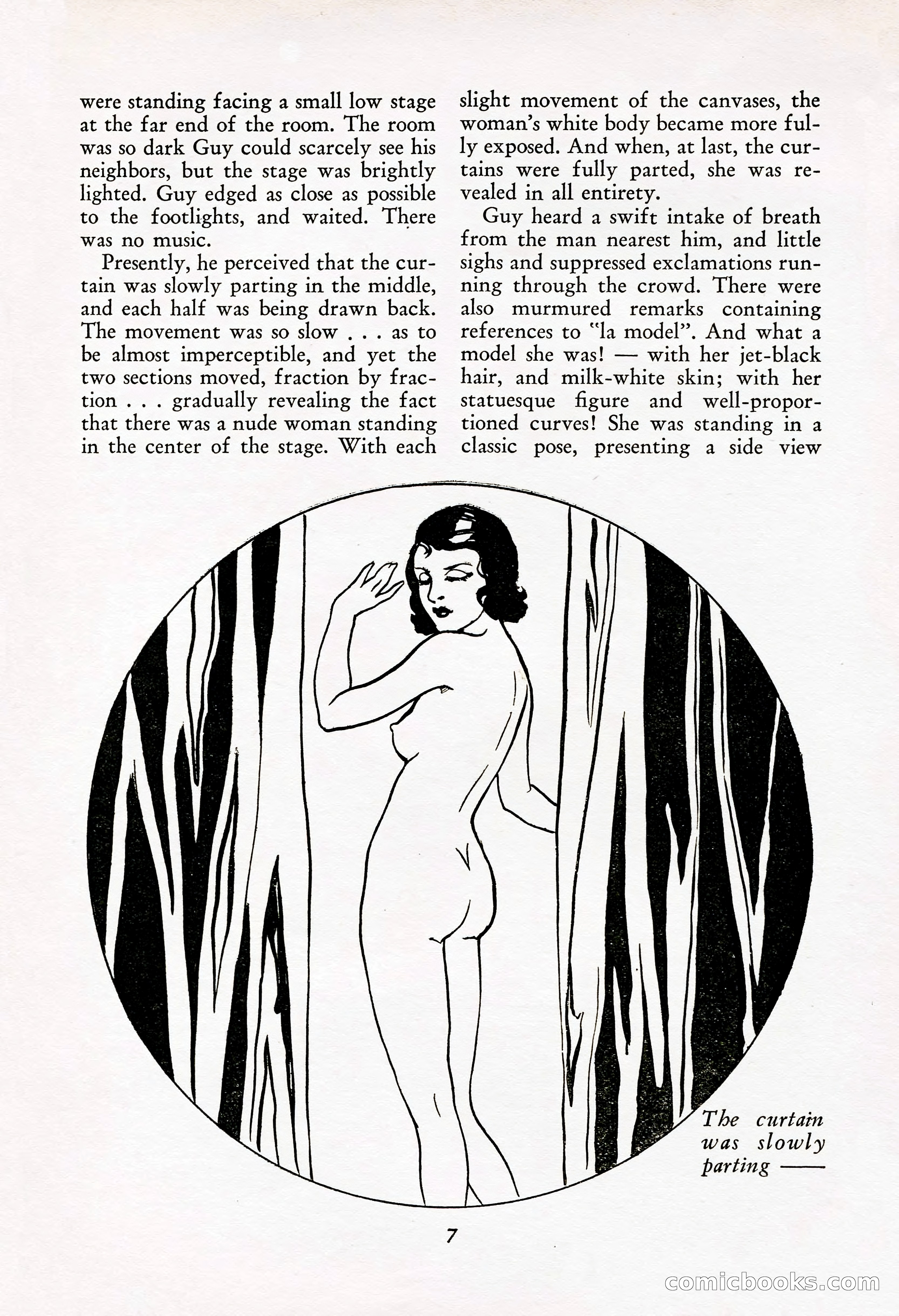 French Night Life Stories, December 1933 — page 6 of 72