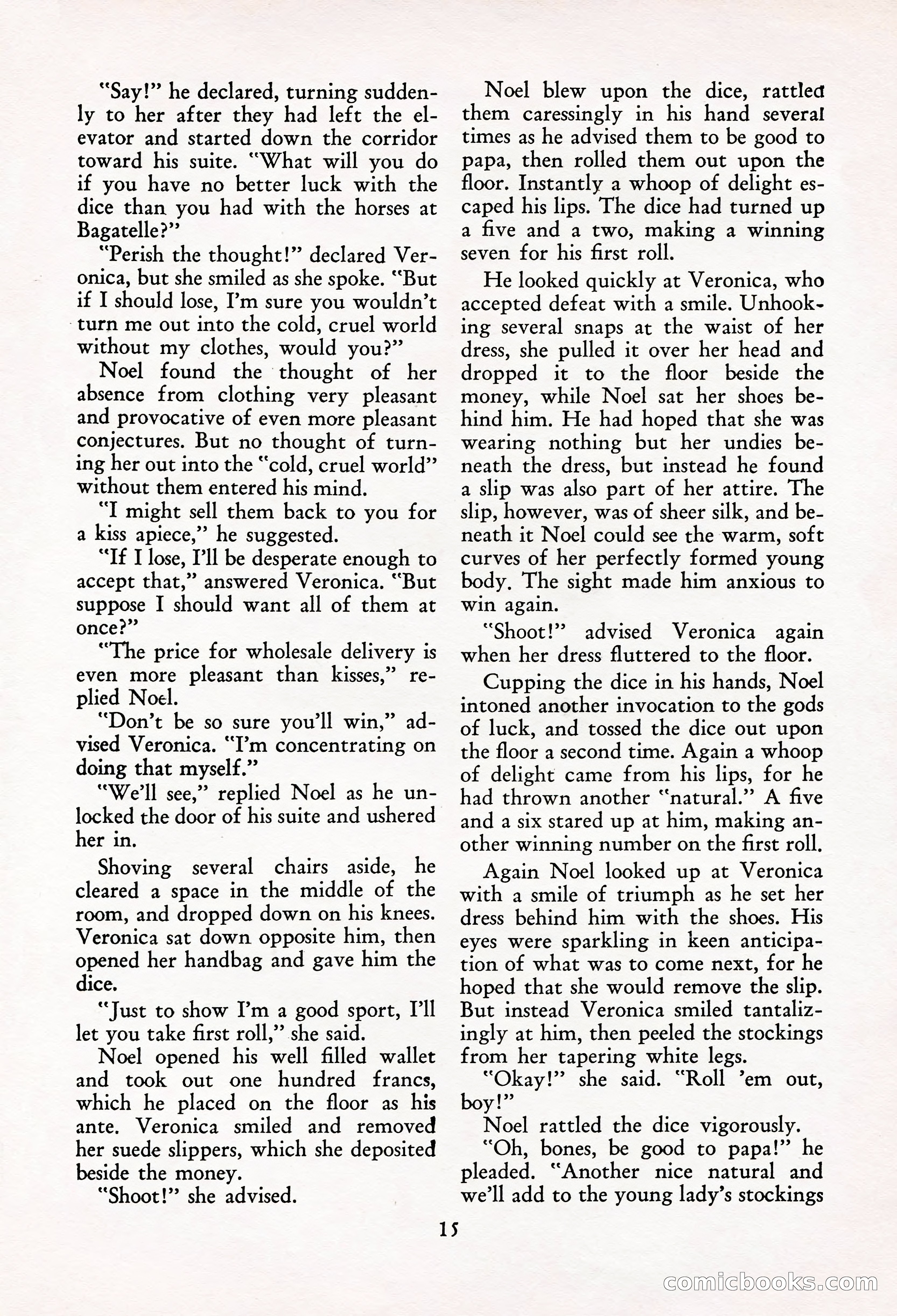 French Night Life Stories, December 1933 — page 14 of 72