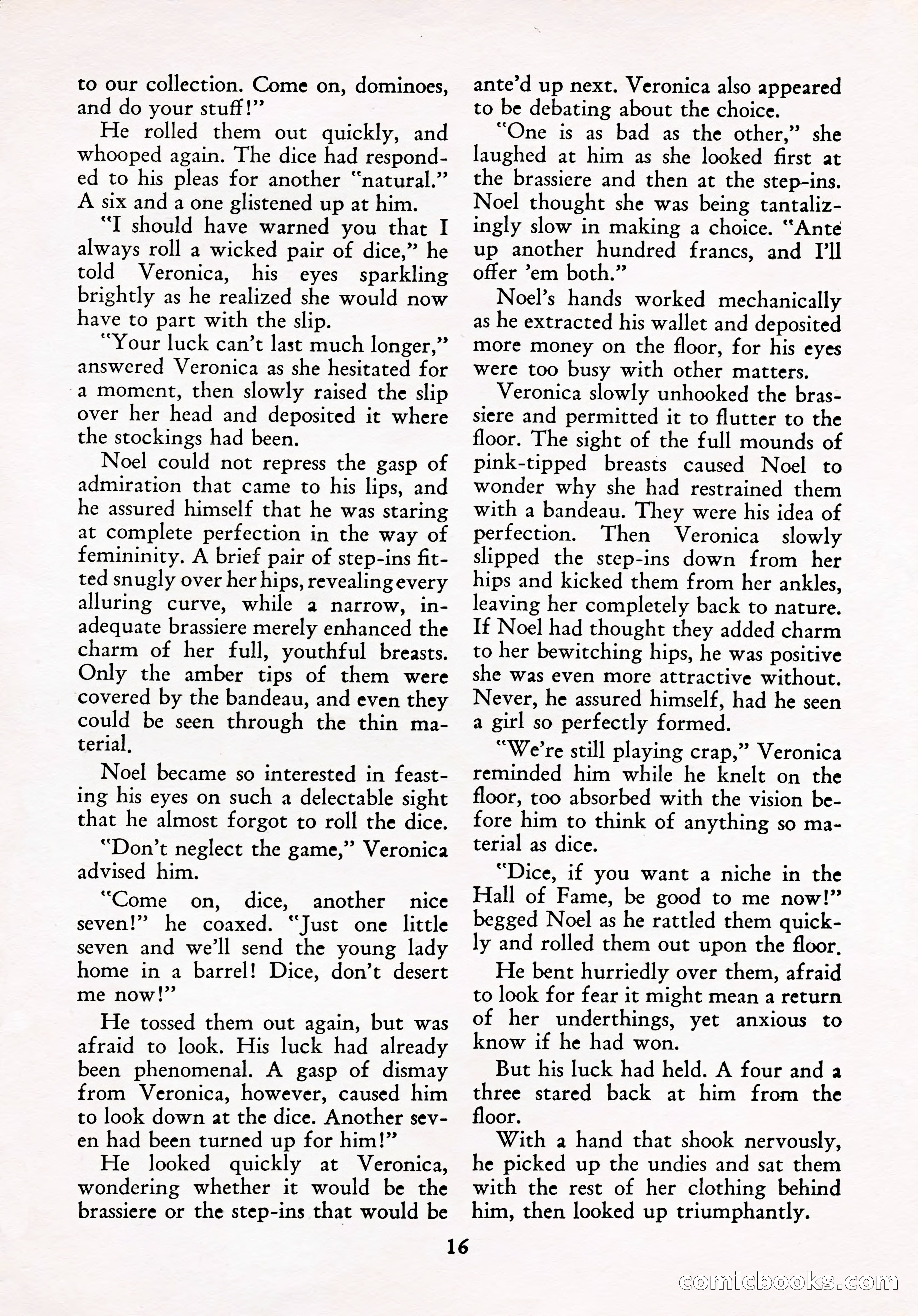 French Night Life Stories, December 1933 — page 15 of 72