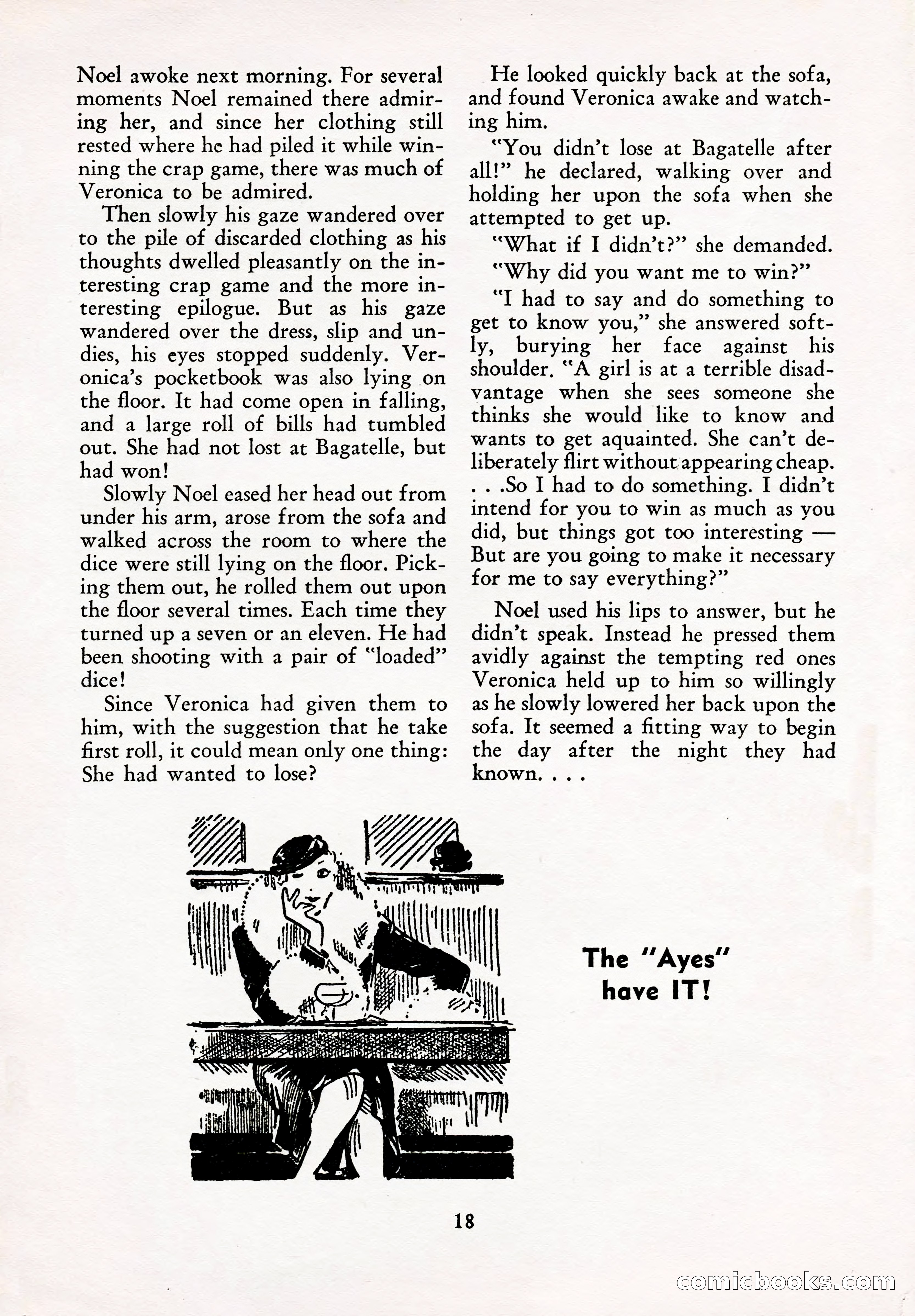 French Night Life Stories, December 1933 — page 17 of 72