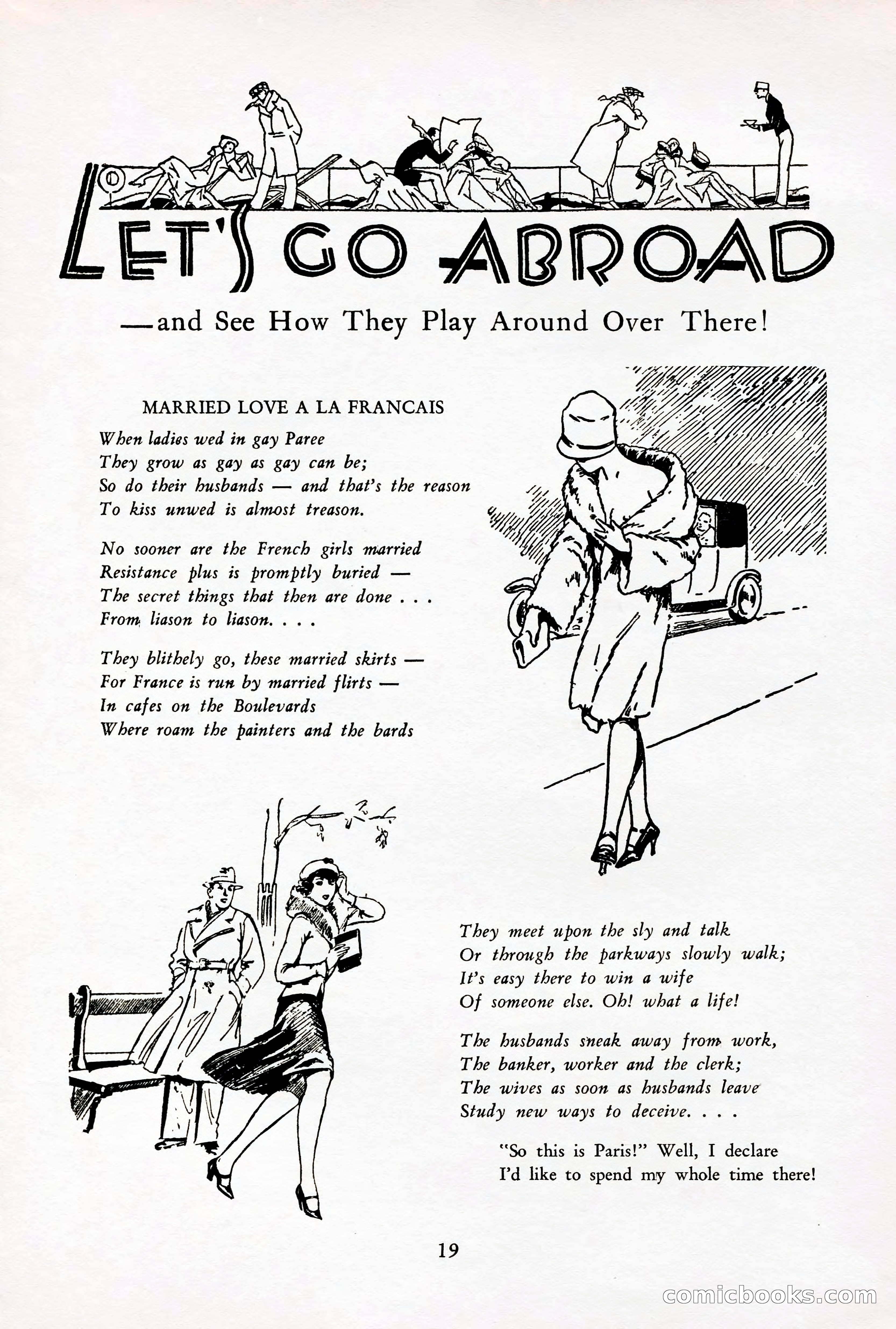 French Night Life Stories, December 1933 — page 18 of 72