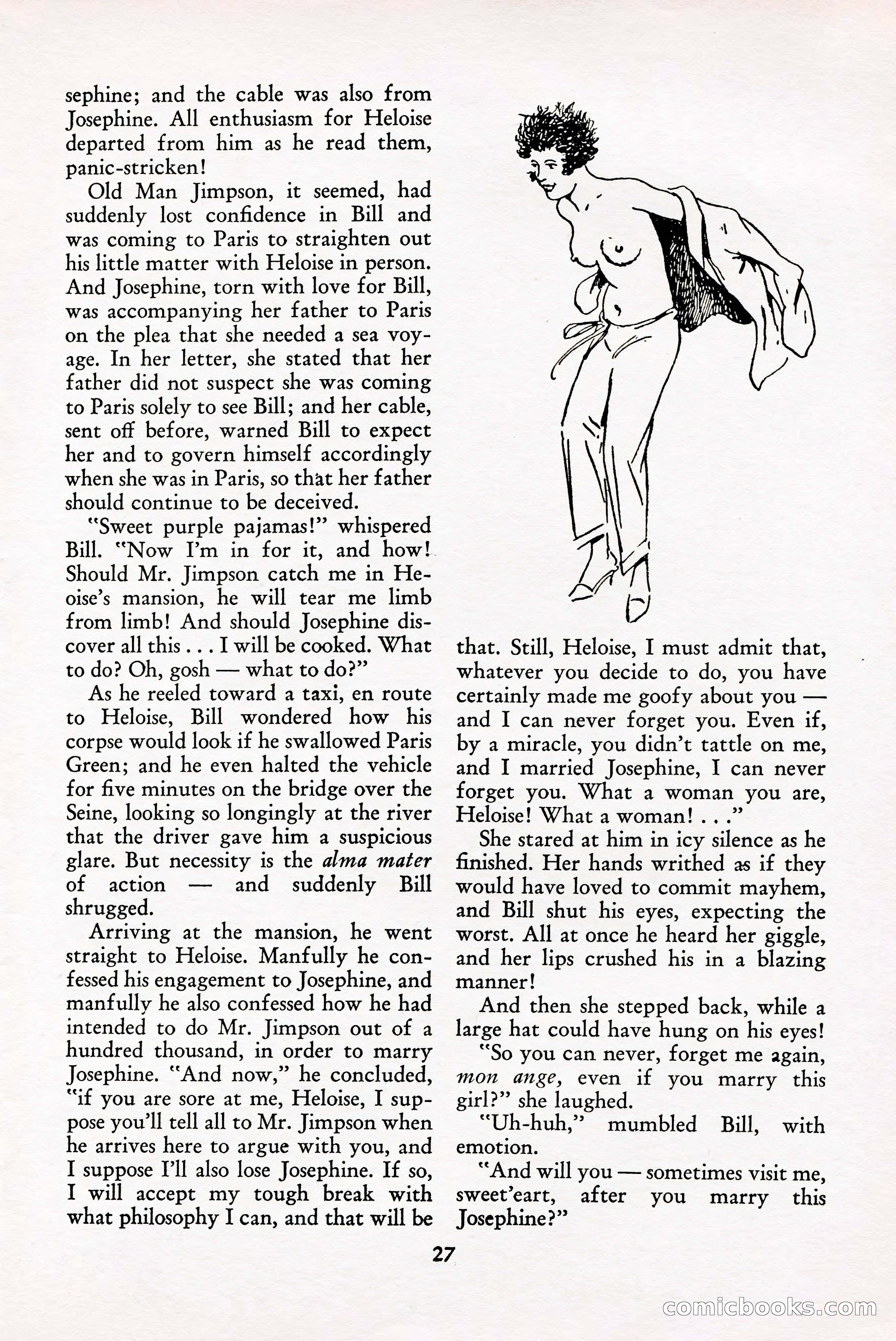French Night Life Stories, December 1933 — page 25 of 72