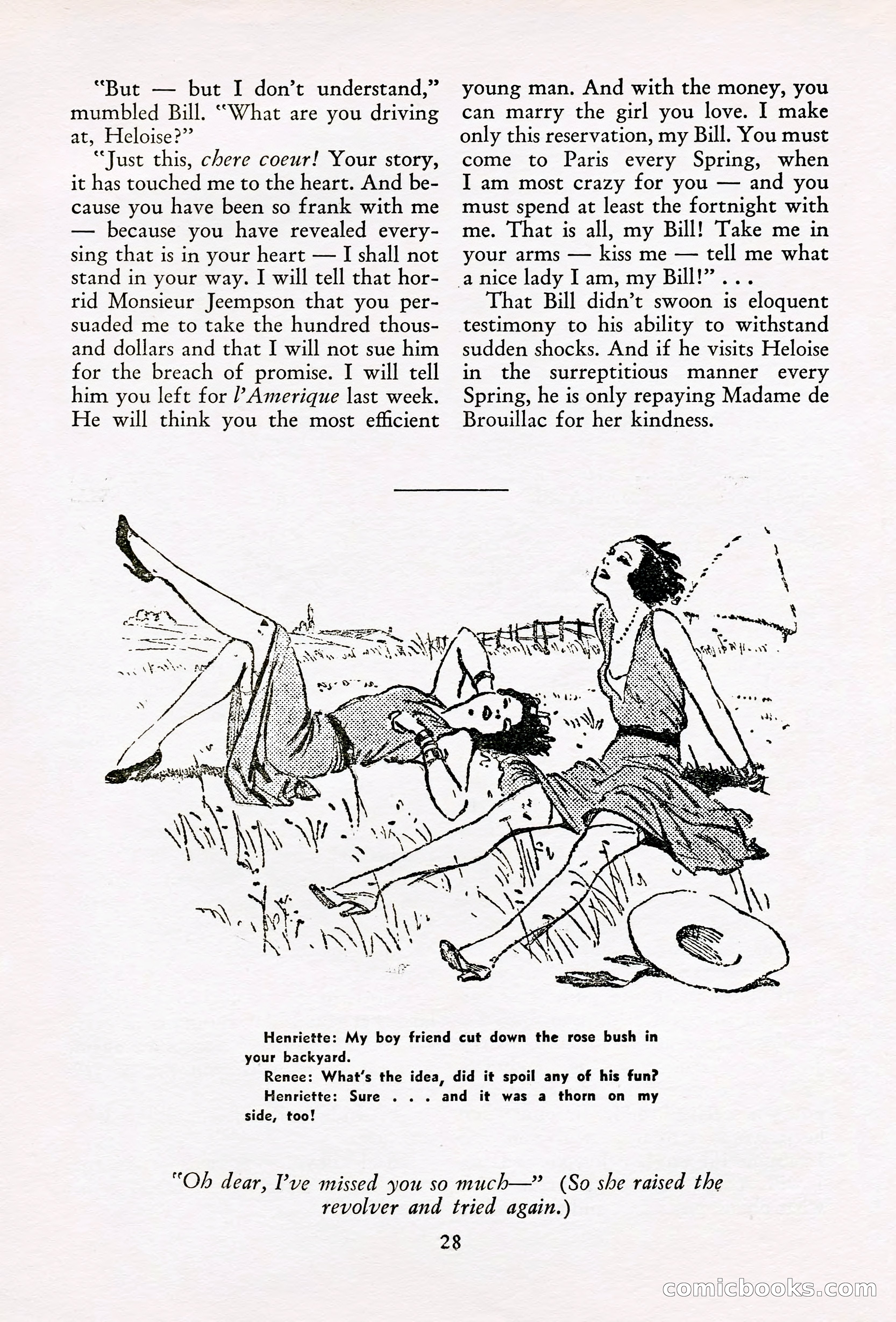 French Night Life Stories, December 1933 — page 26 of 72