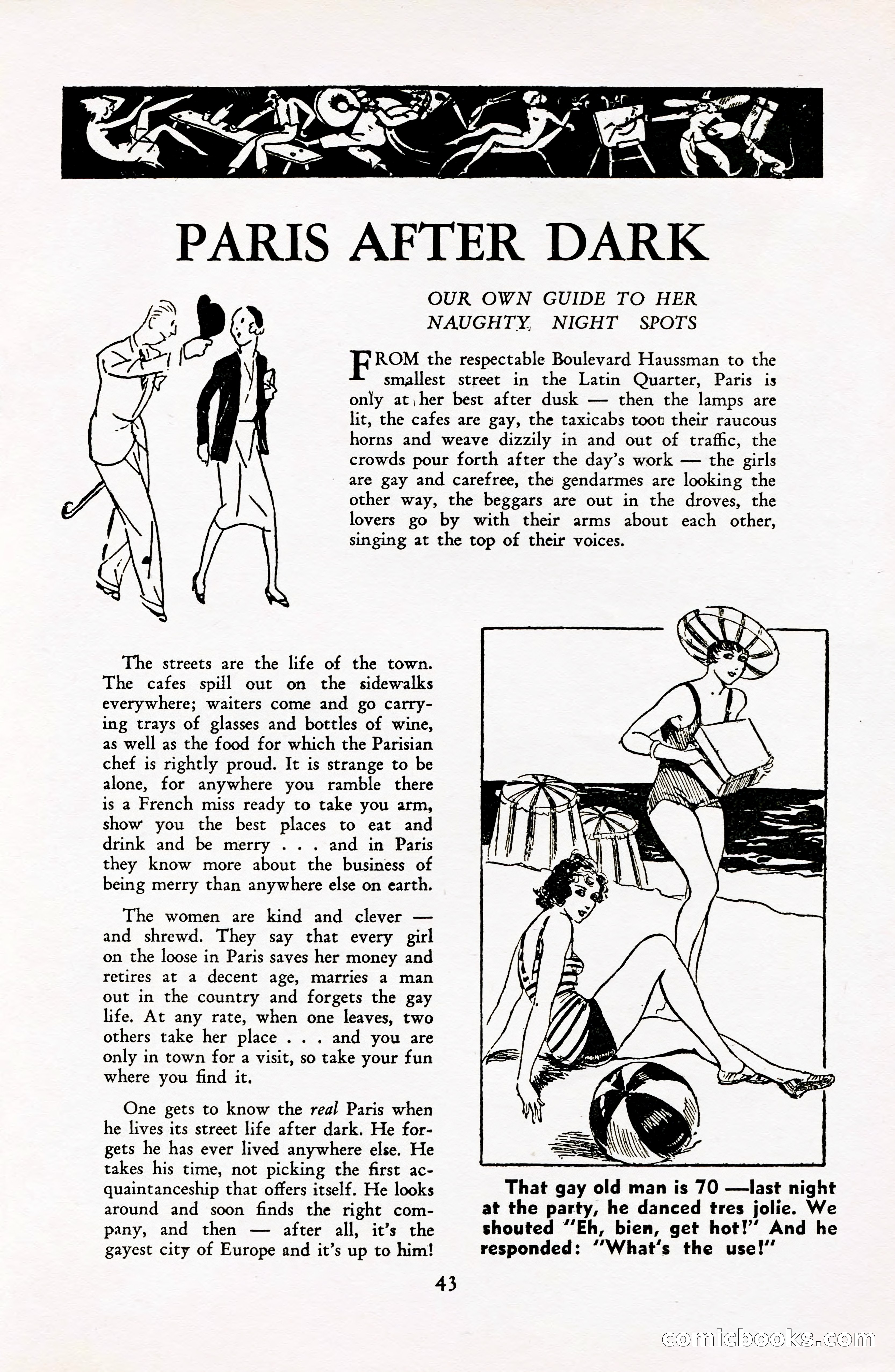 French Night Life Stories, December 1933 — page 41 of 72