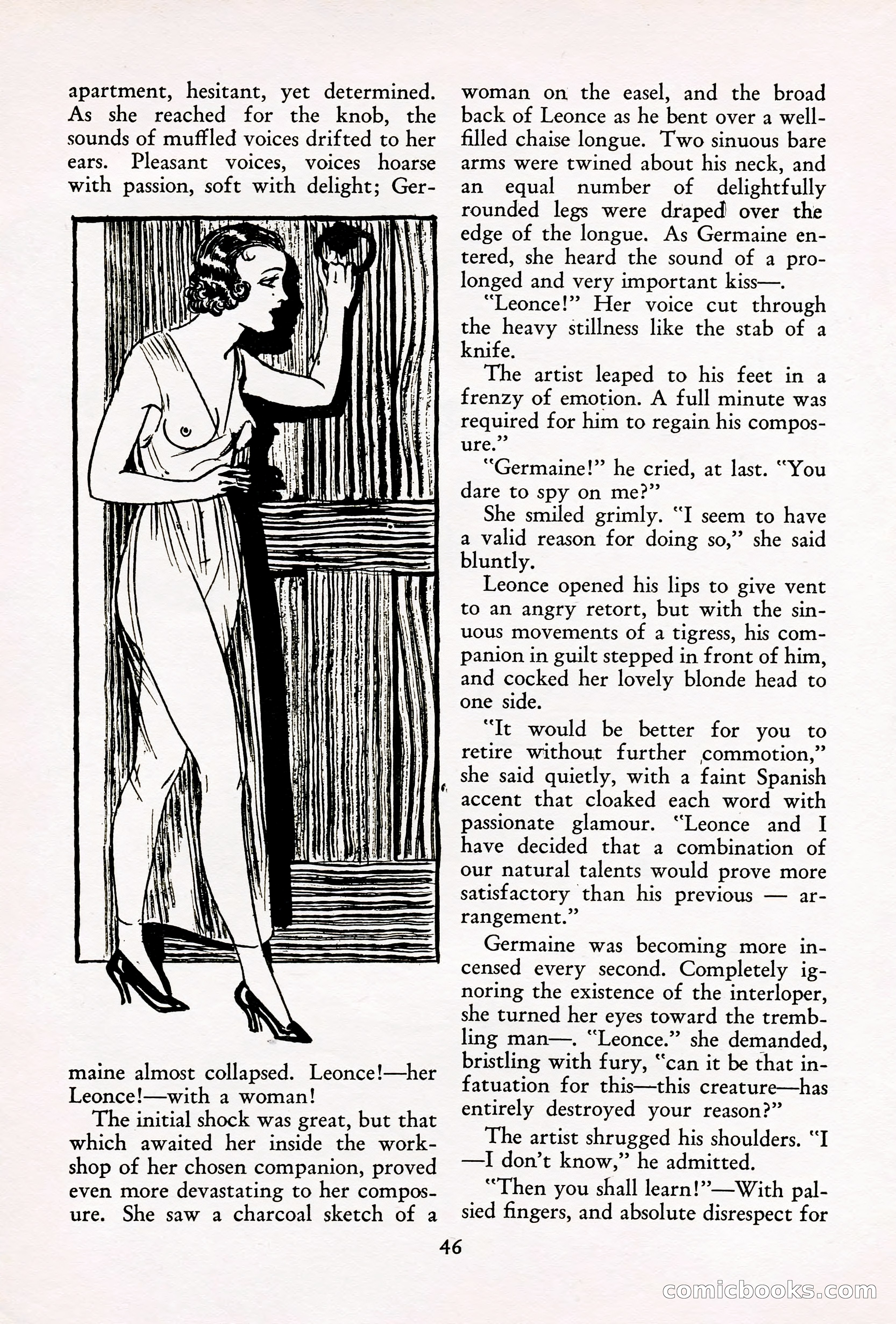 French Night Life Stories, December 1933 — page 43 of 72