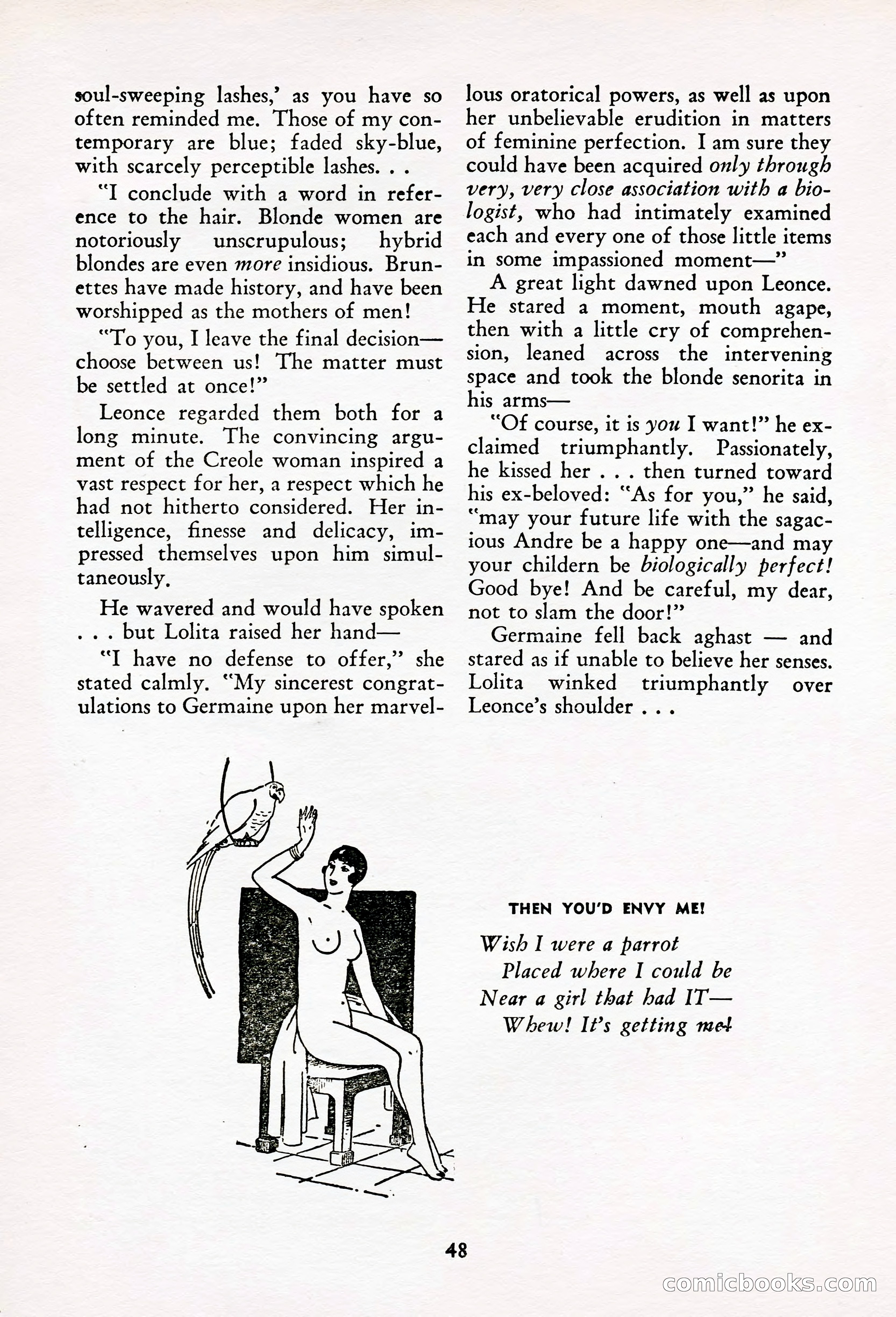 French Night Life Stories, December 1933 — page 45 of 72
