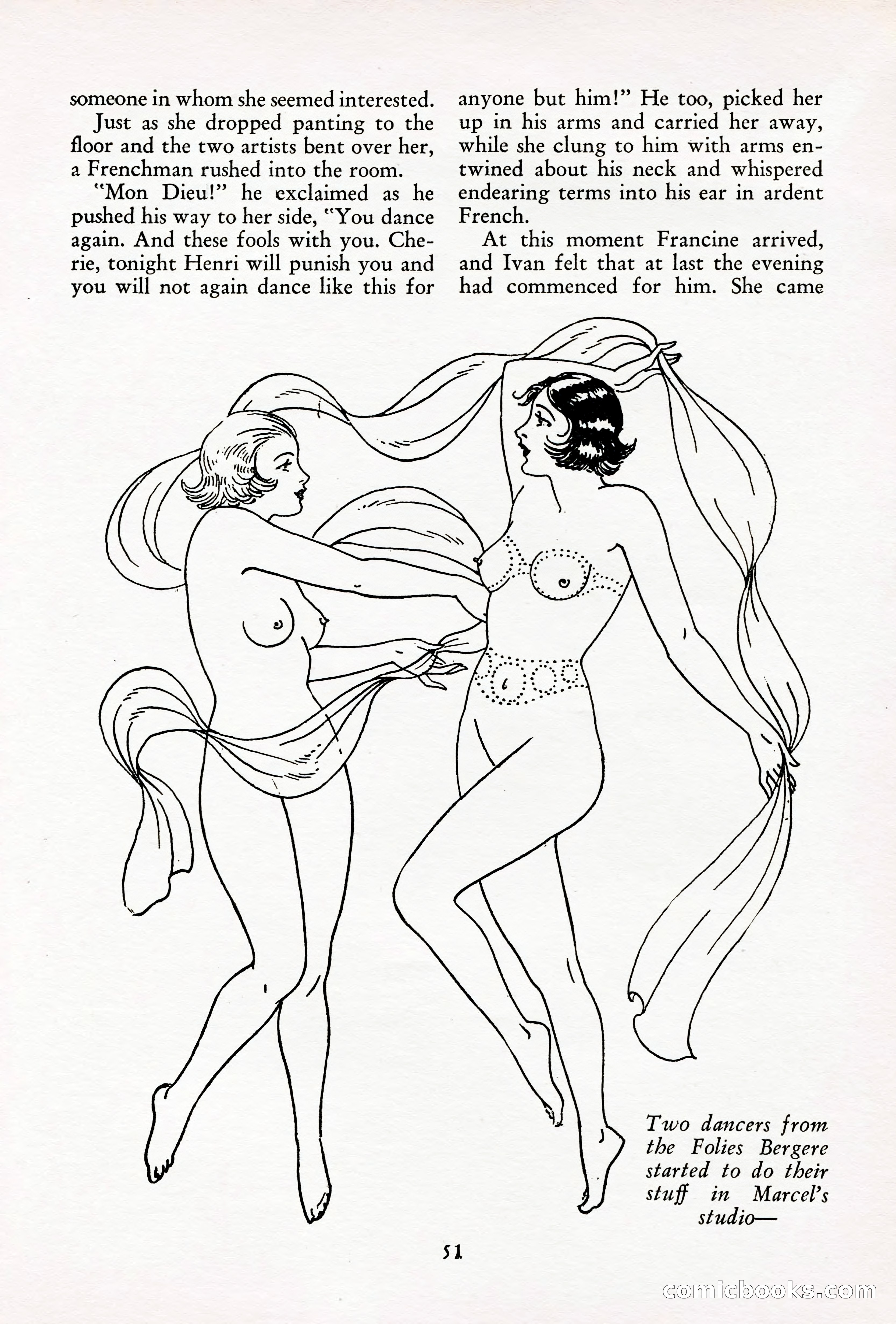 French Night Life Stories, December 1933 — page 48 of 72