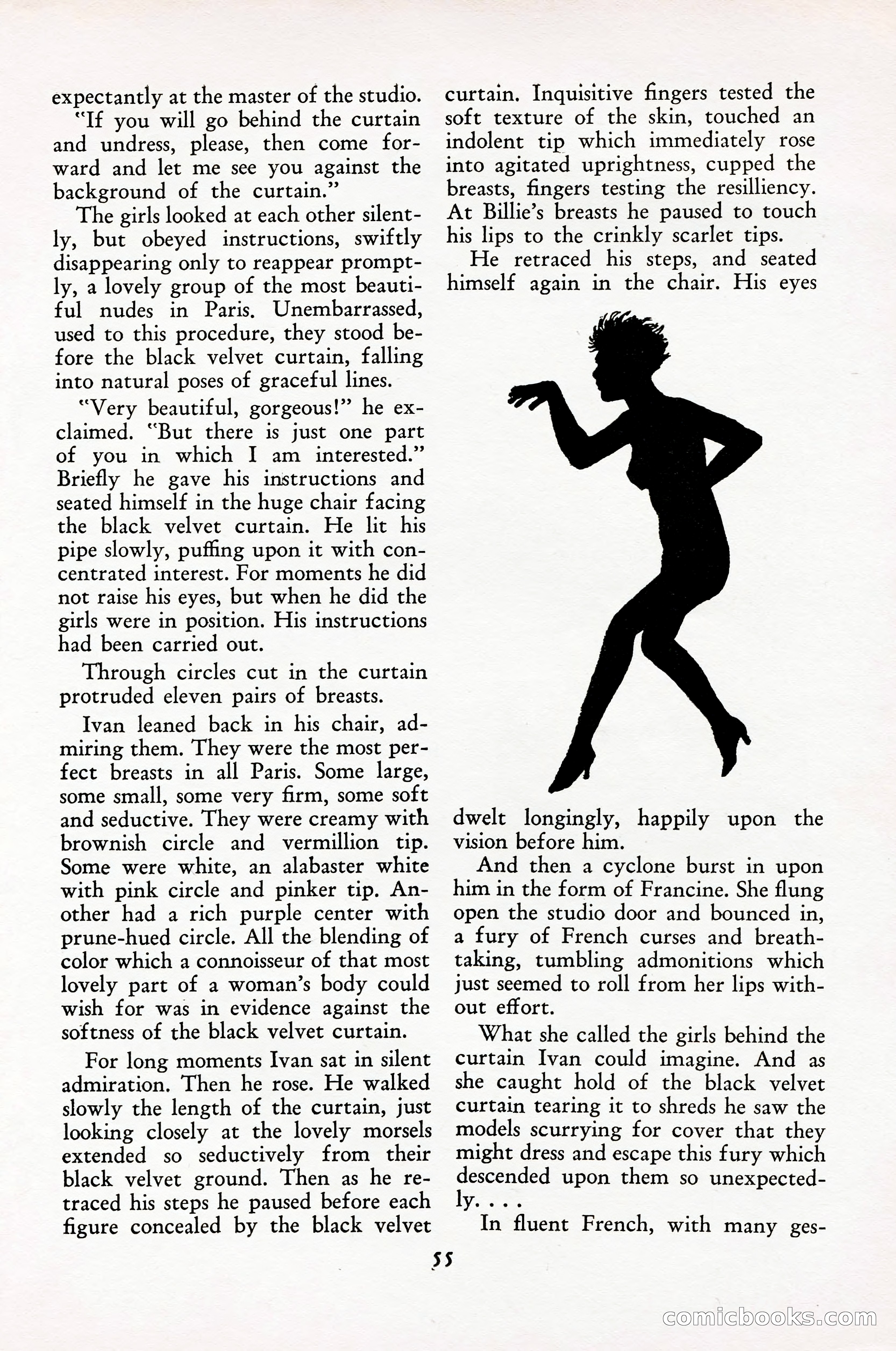 French Night Life Stories, December 1933 — page 52 of 72