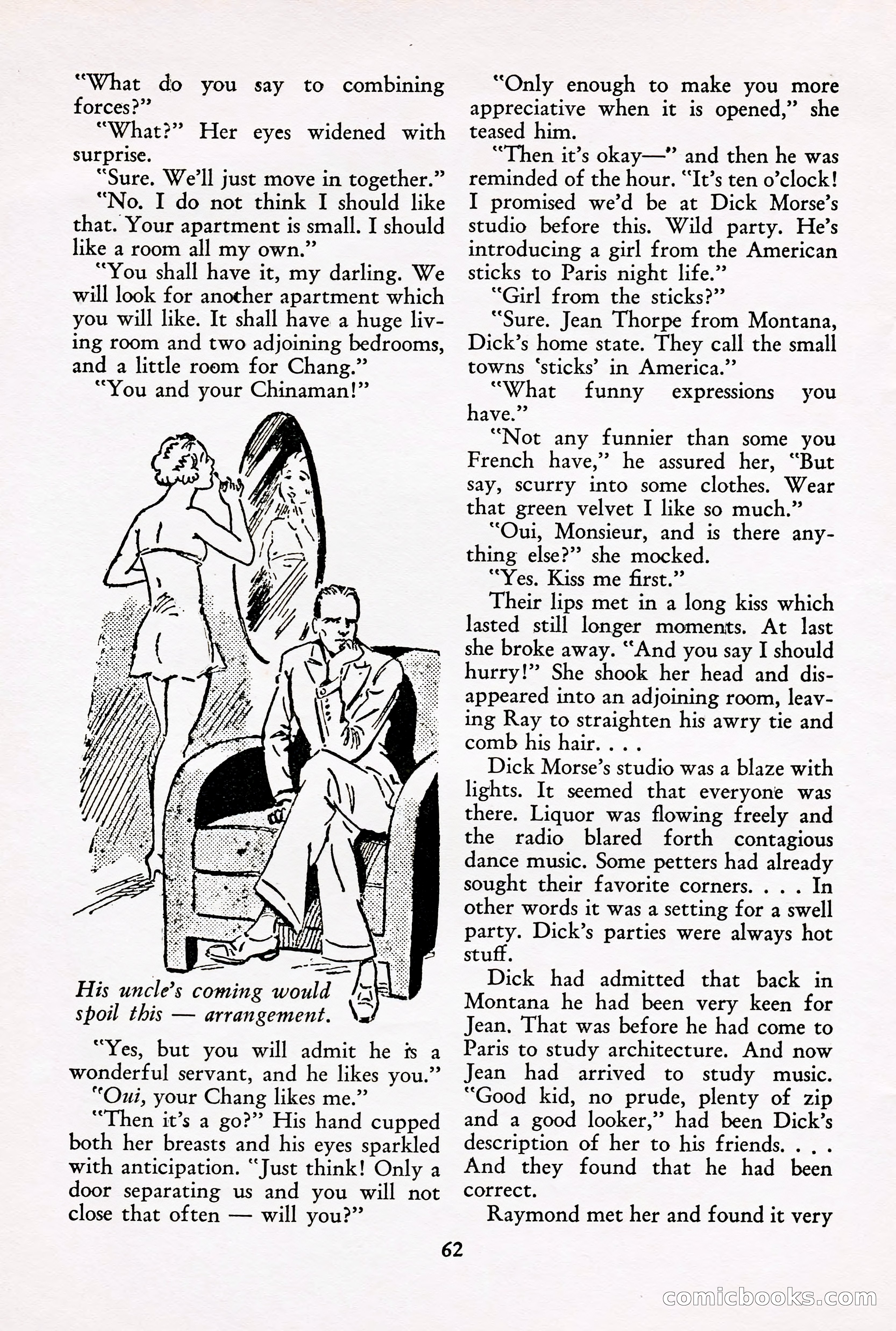 French Night Life Stories, December 1933 — page 57 of 72