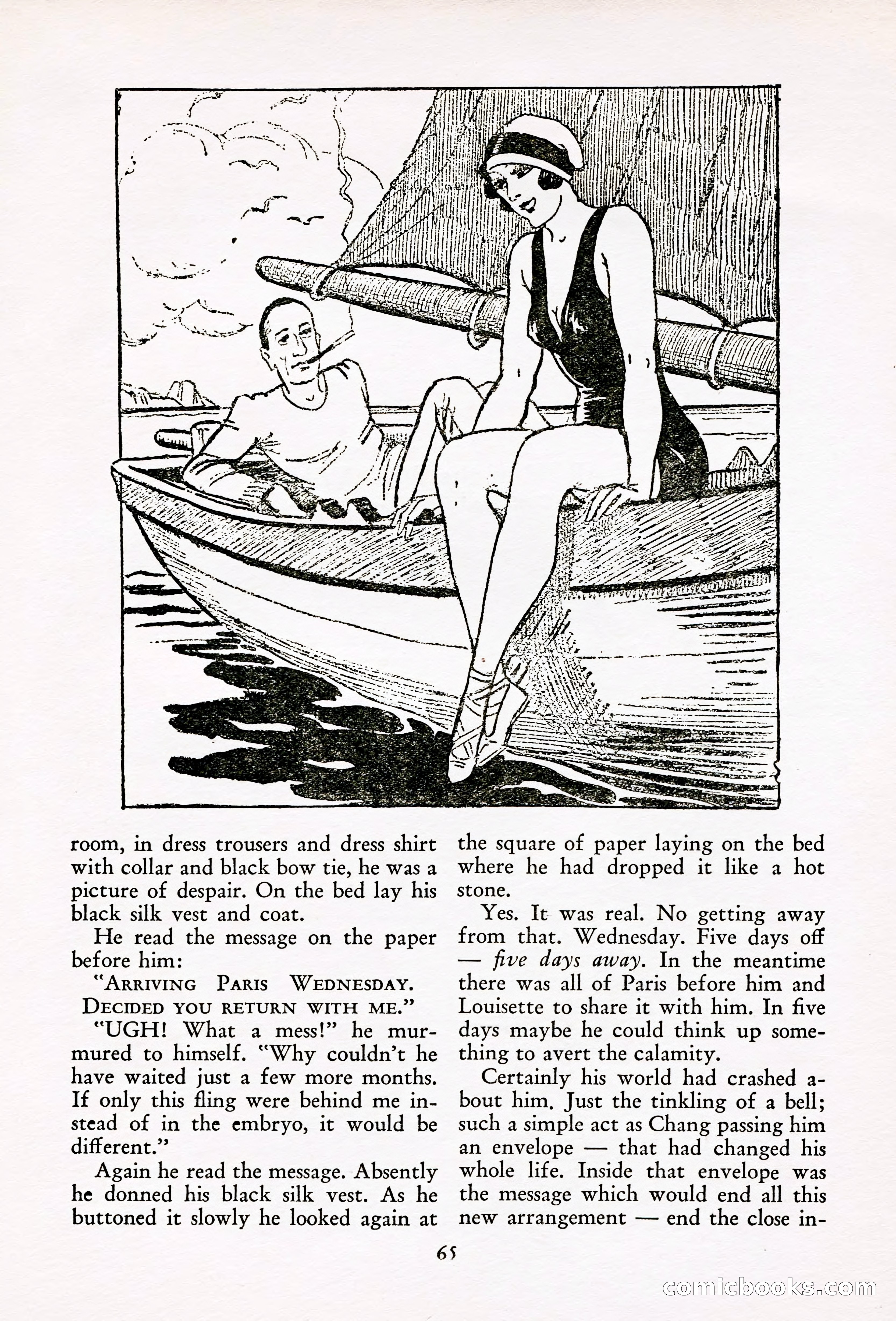 French Night Life Stories, December 1933 — page 60 of 72