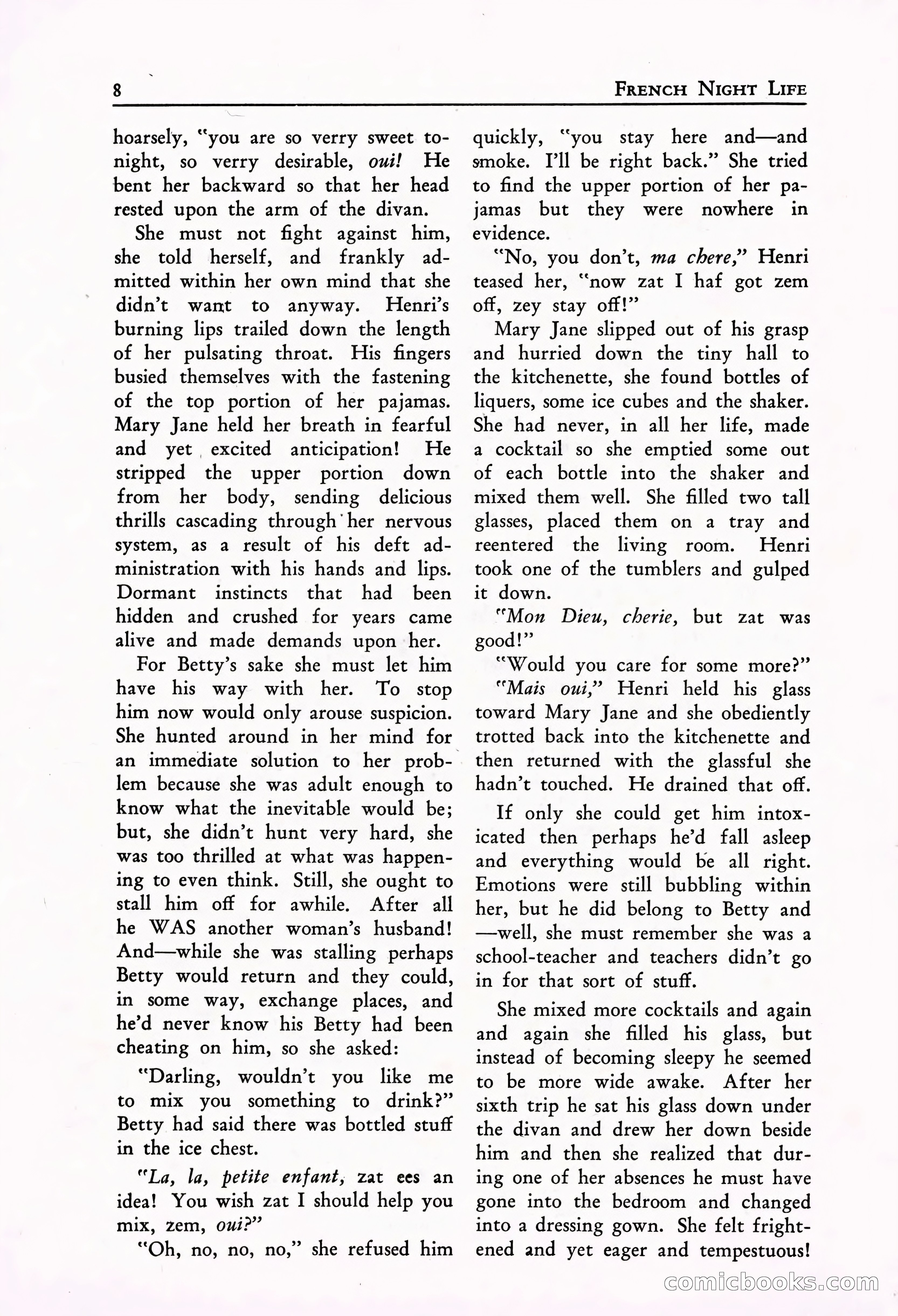 French Night Life Stories — page 7 of 67