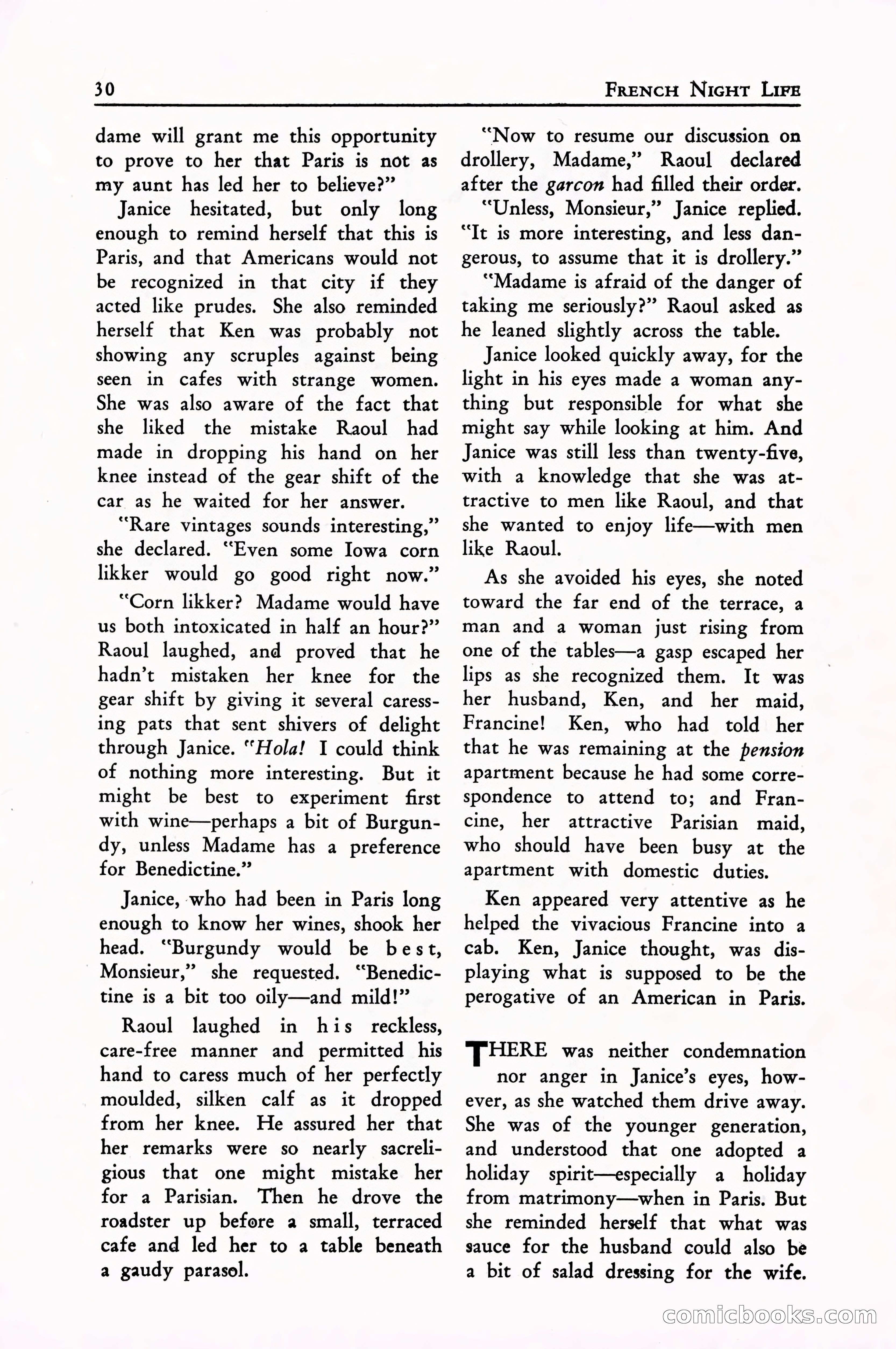 French Night Life Stories — page 28 of 67
