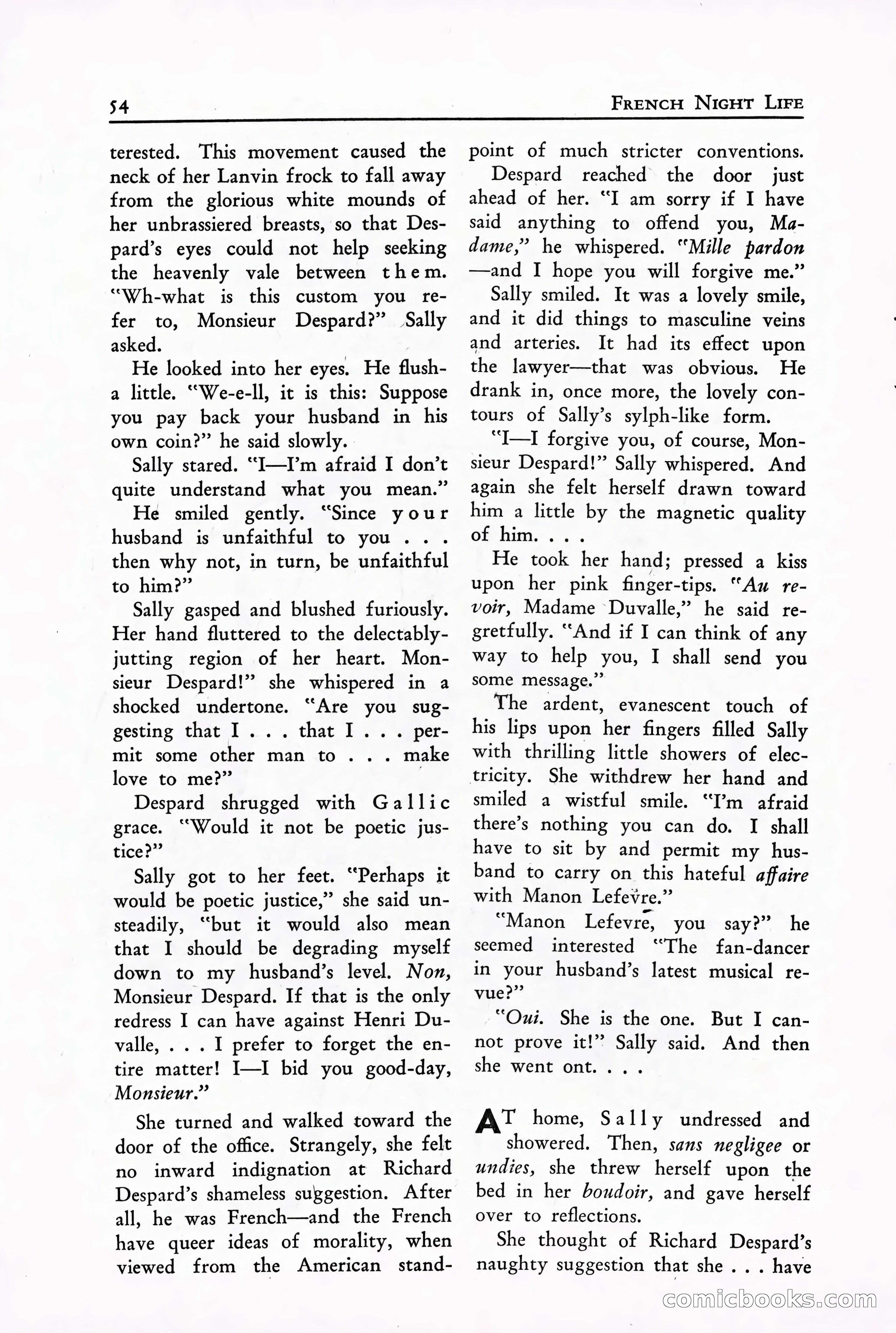 French Night Life Stories — page 52 of 67