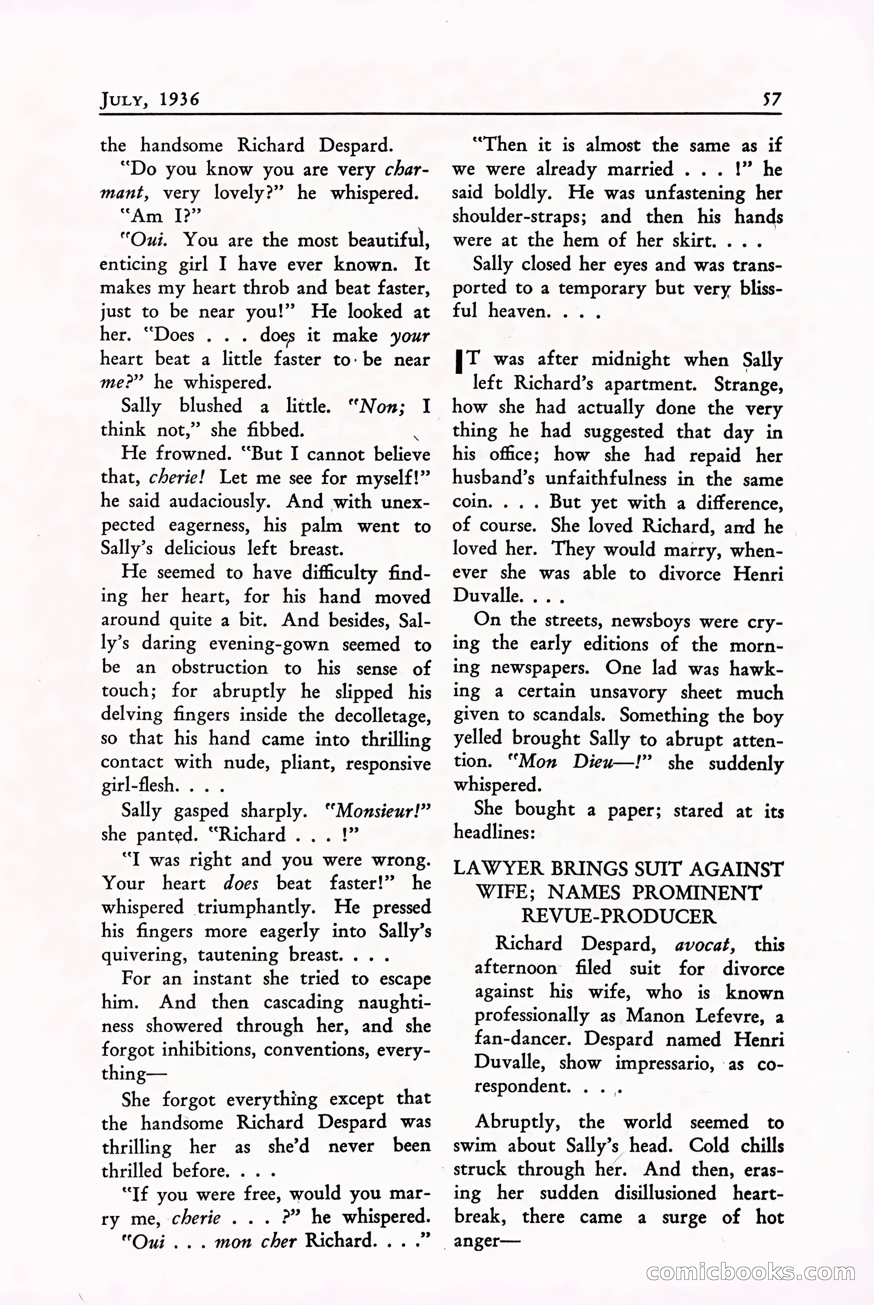 French Night Life Stories — page 55 of 67