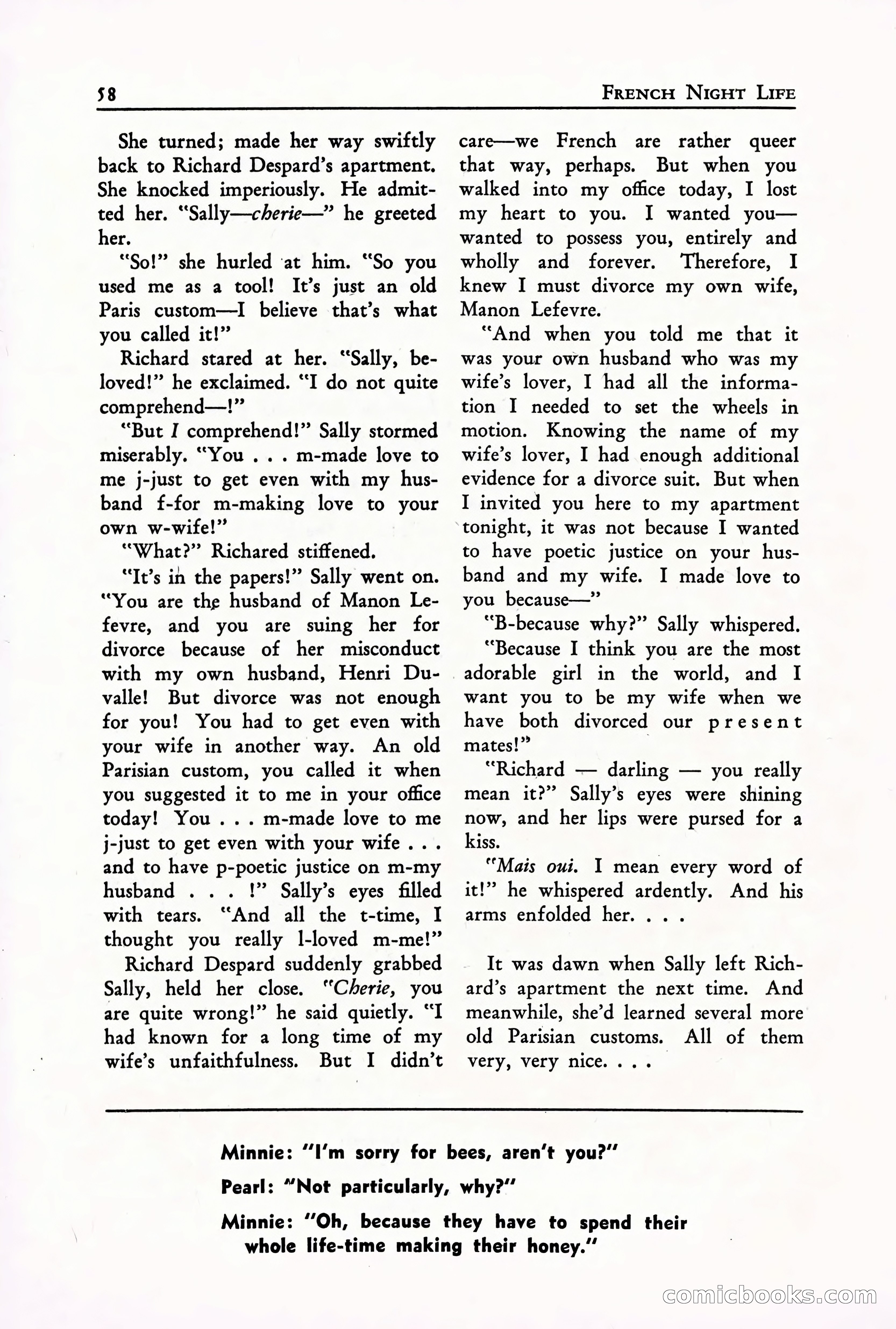 French Night Life Stories — page 56 of 67